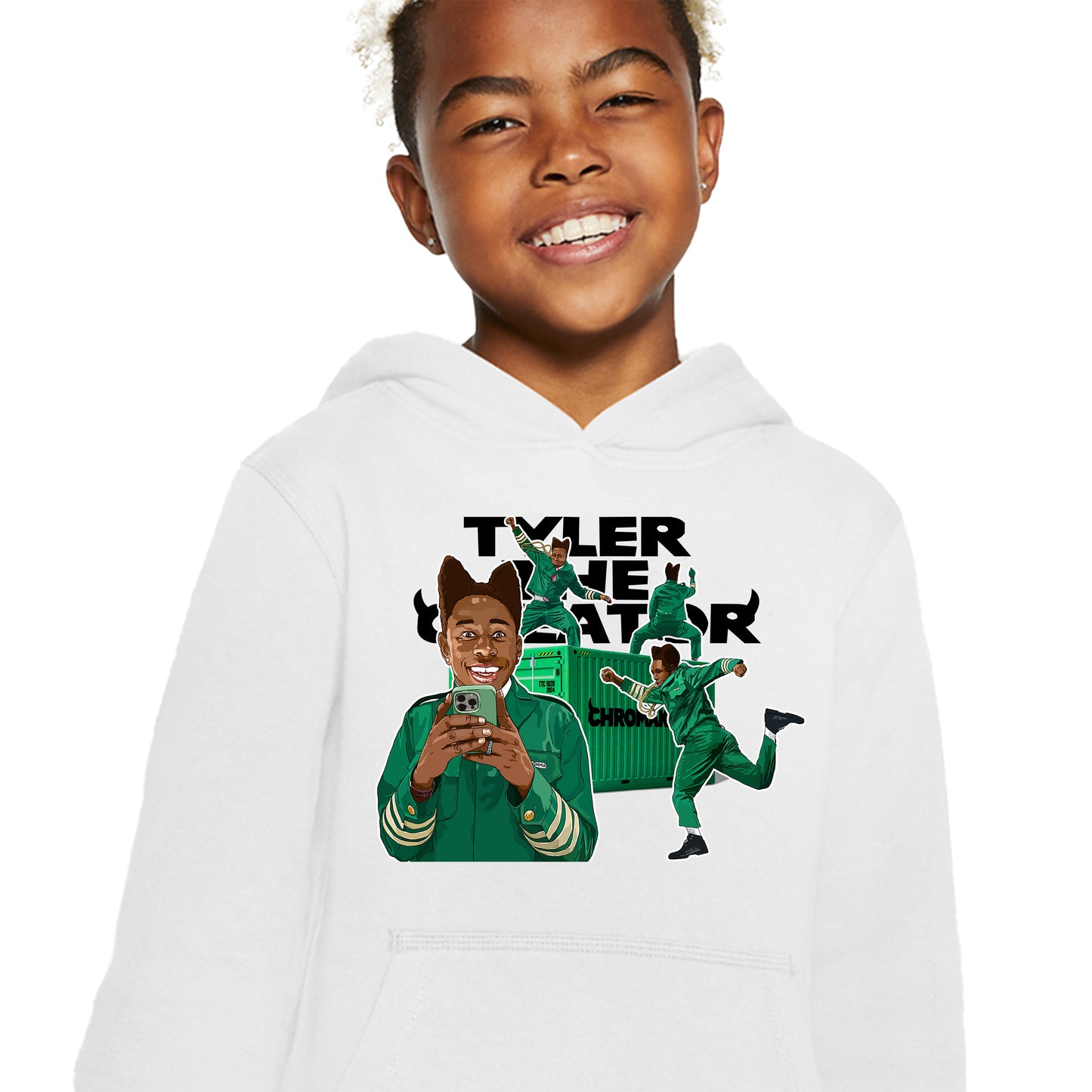 Tyler The Creator Kid's Hoodie - St. Chroma