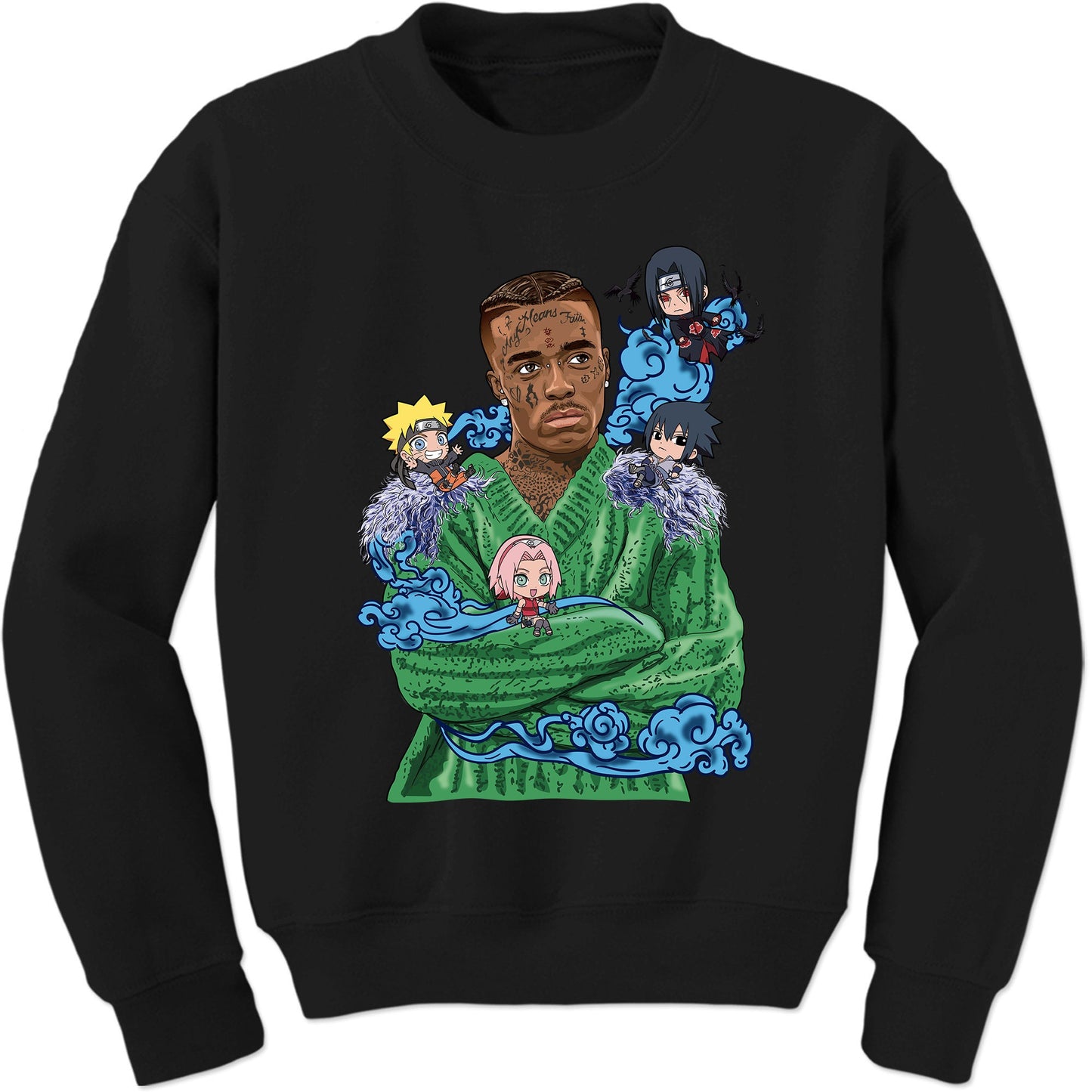 Lil Uzi Vert, Naruto Sweatshirt - Baby Pluto