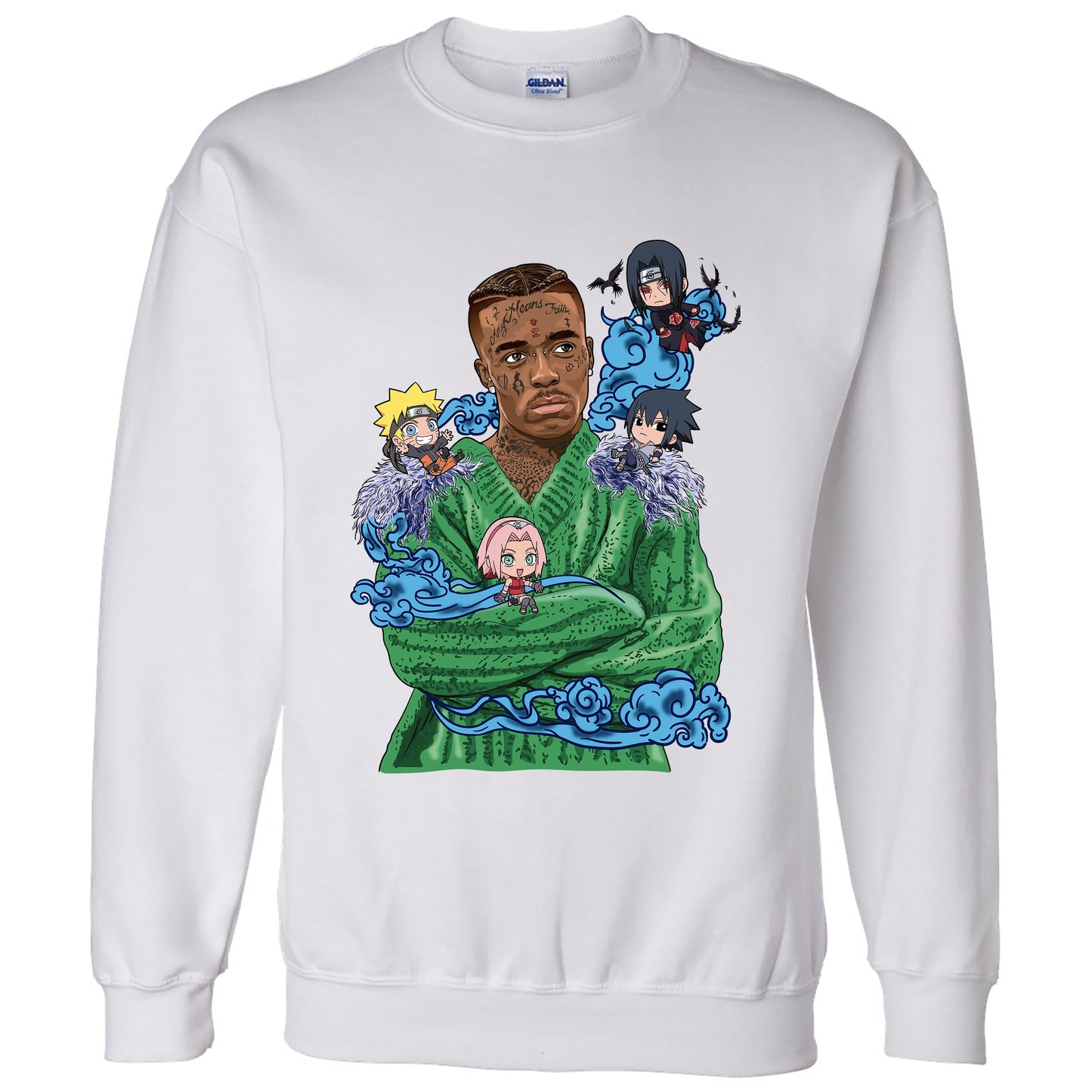Lil Uzi Vert, Naruto Sweatshirt - Baby Pluto