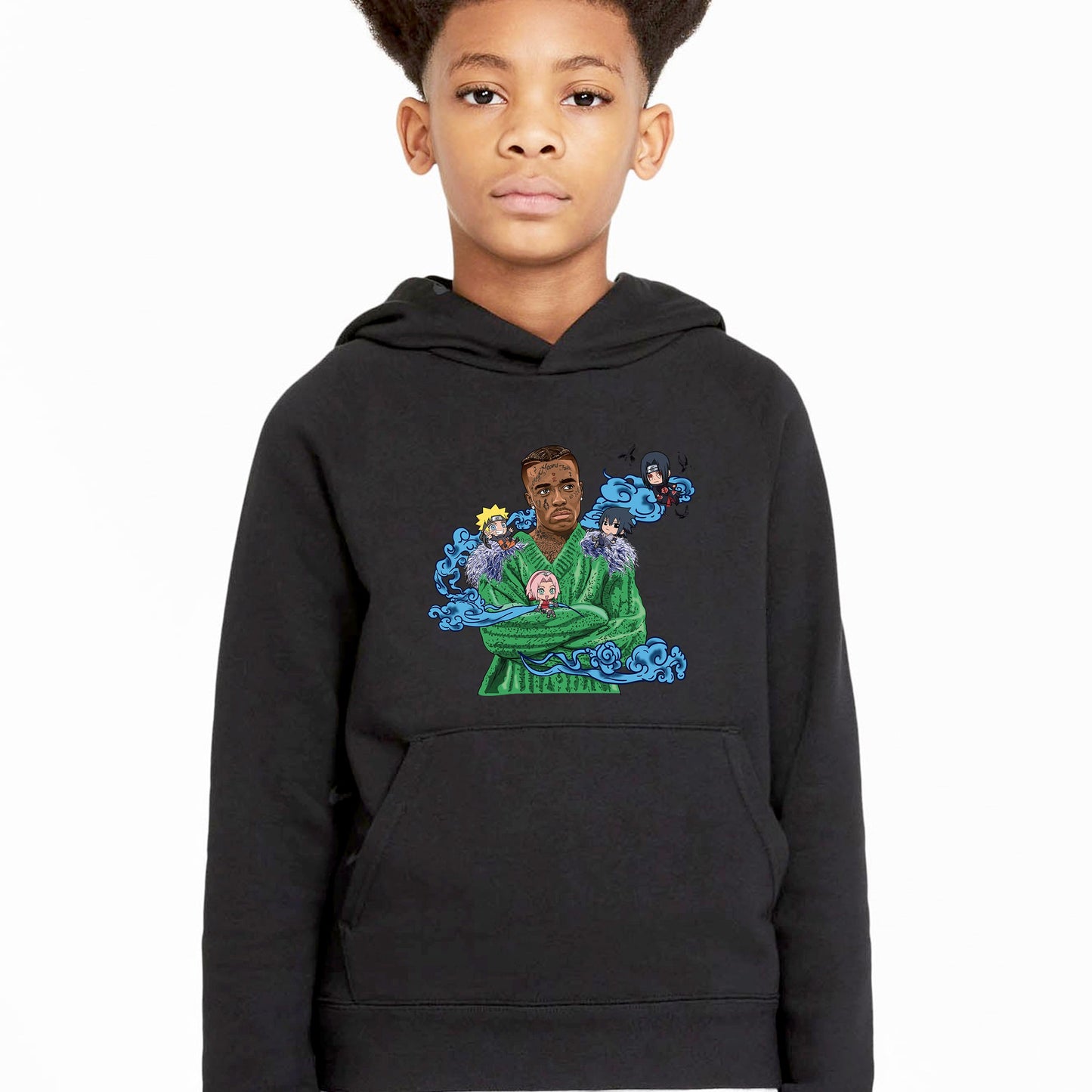 Lil Uzi Vert, Naruto Kid's Hoodie - Baby Pluto
