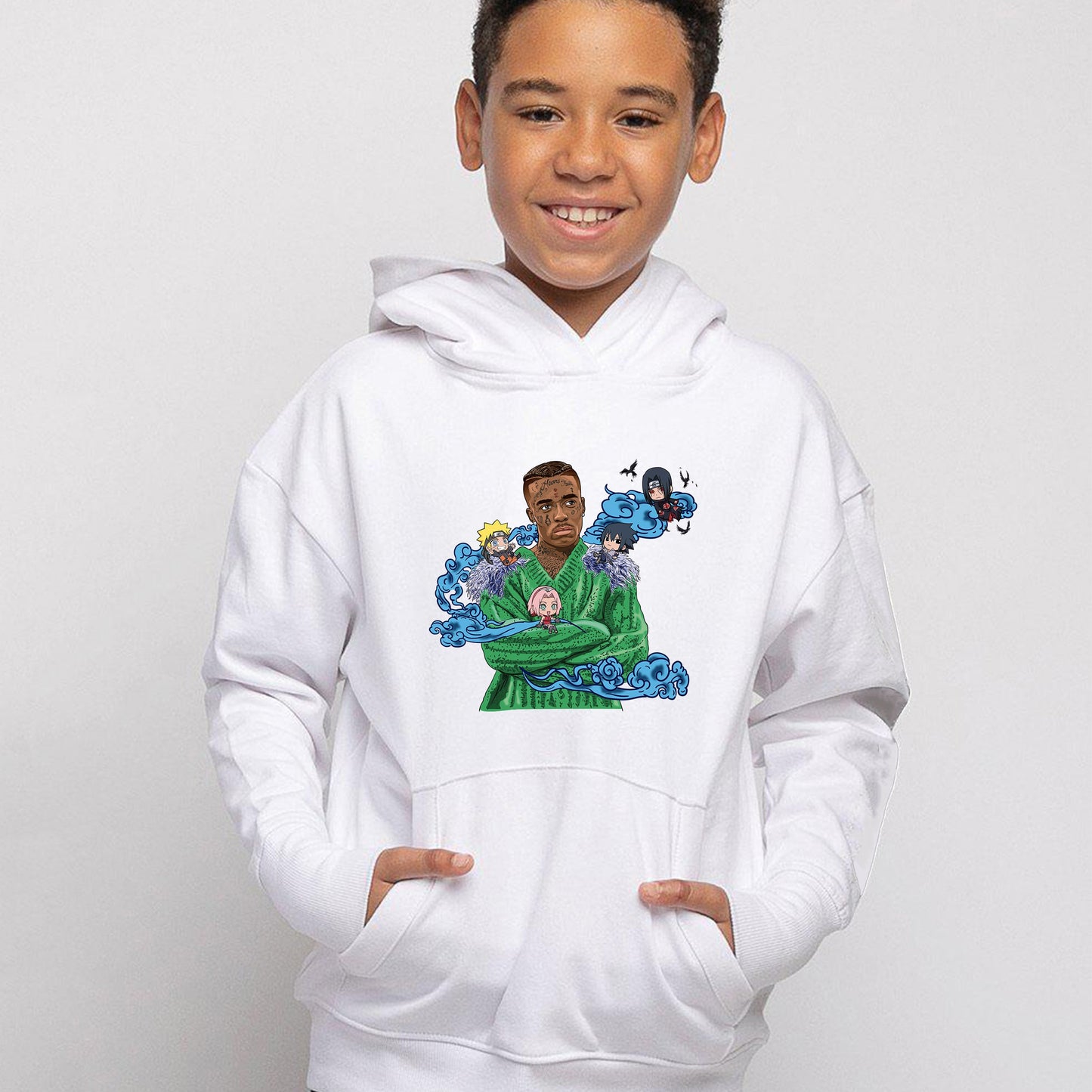 Lil Uzi Vert, Naruto Kid's Hoodie - Baby Pluto