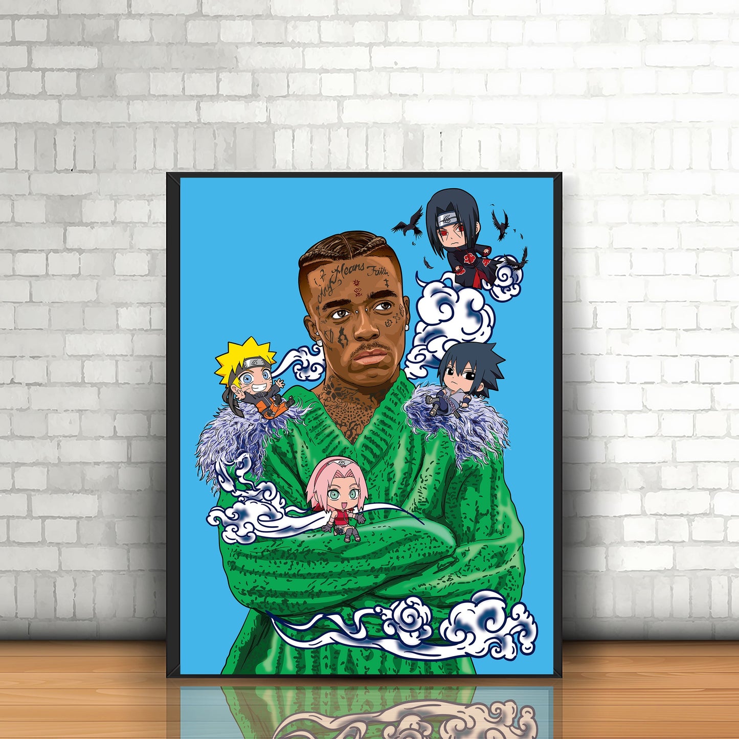 Lil Uzi Vert, Naruto Poster - Baby Pluto