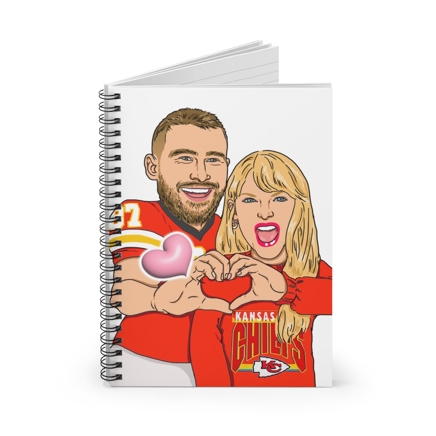 Taylor, Travis Kelce Notebook - Love Story
