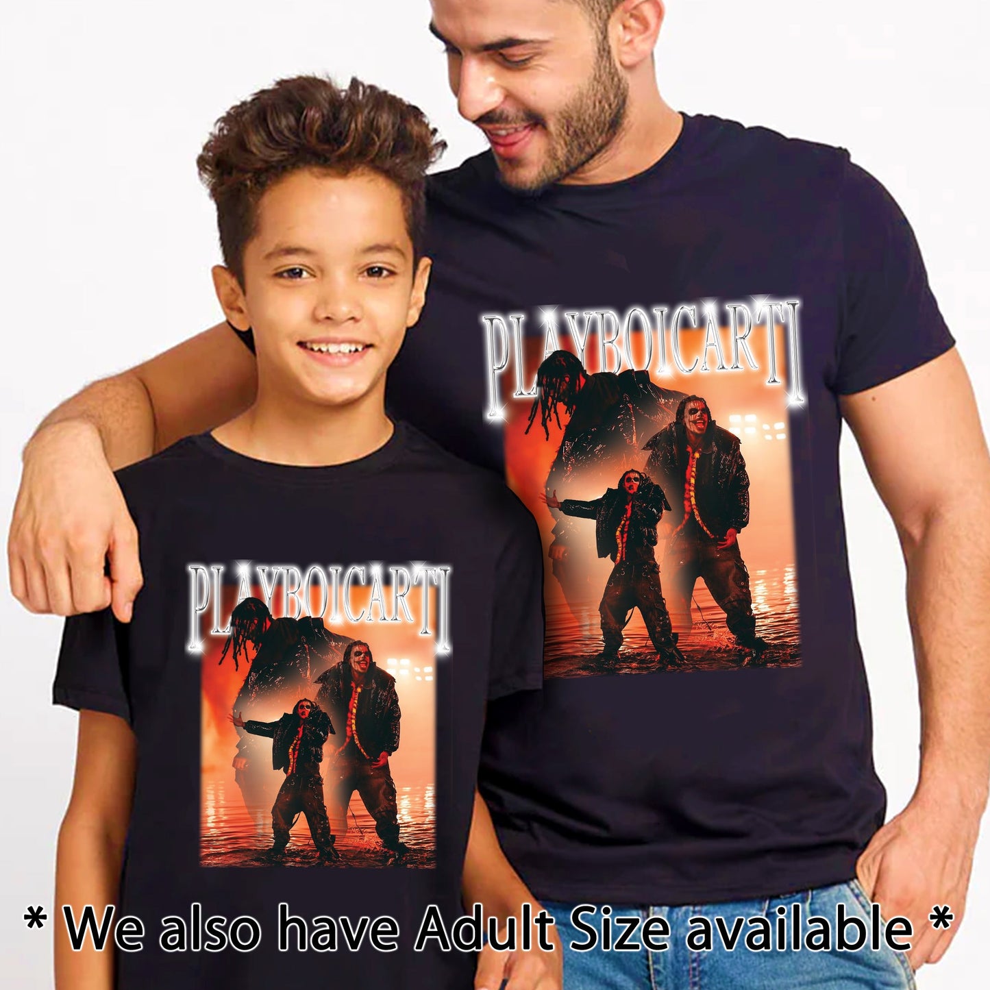 Playboi Carti Kid's Vintage Tee - King Vamp