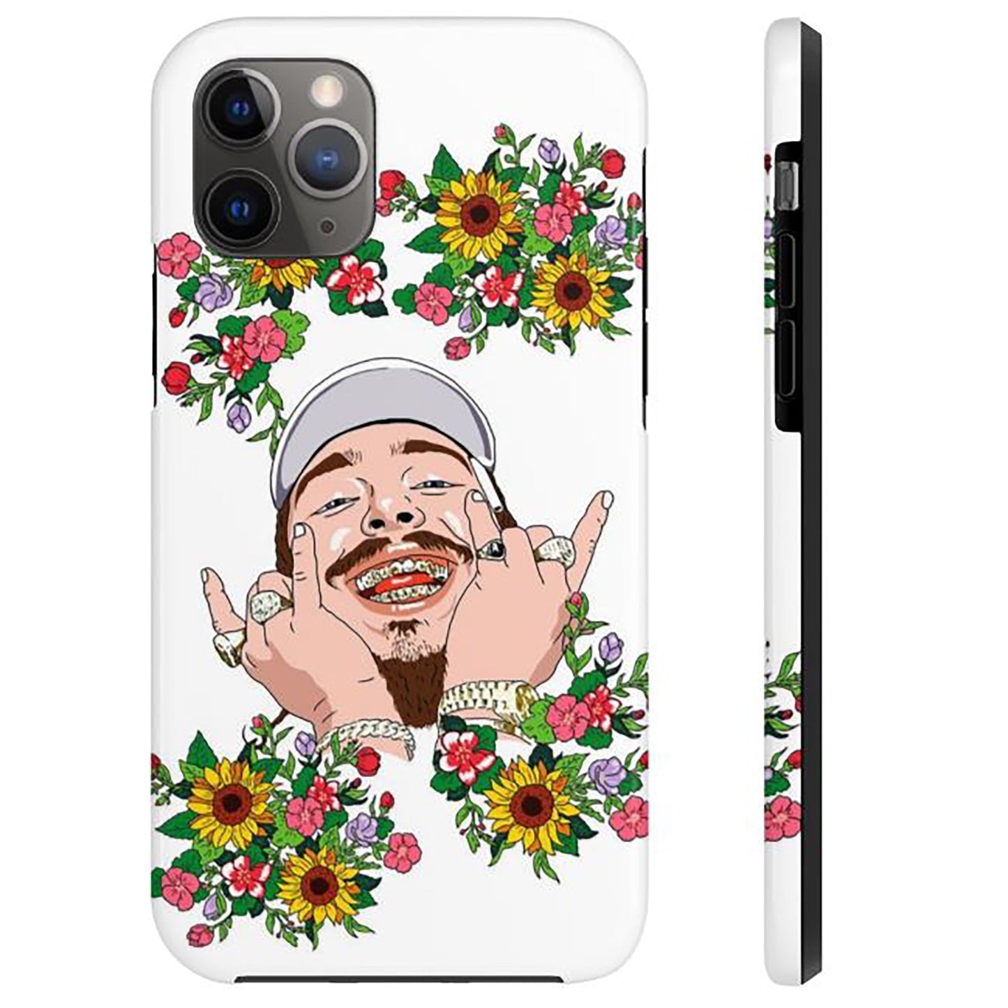 Post Malone iPhone Case - Sunflower