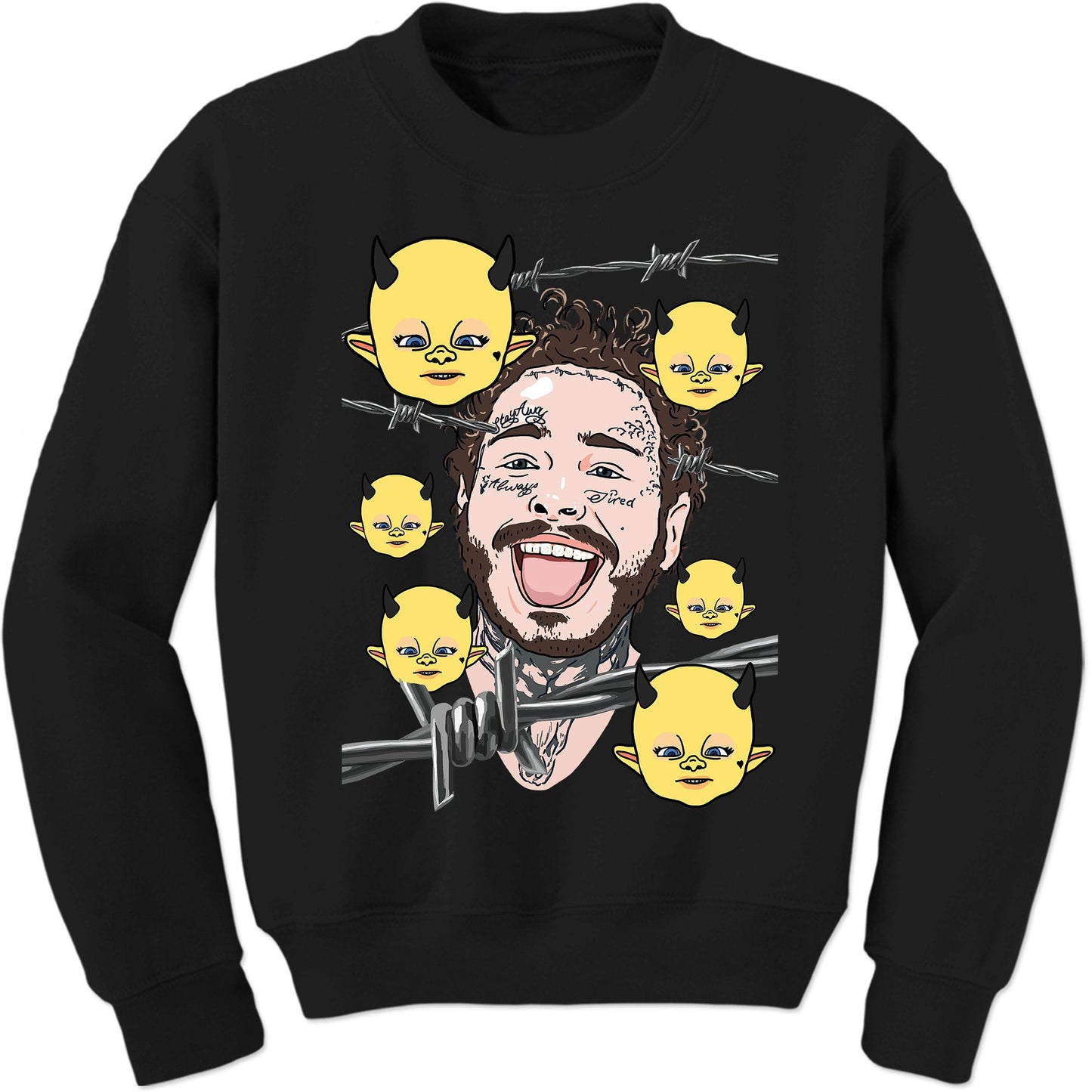 Post Malone Sweatshirt - Motley Crew