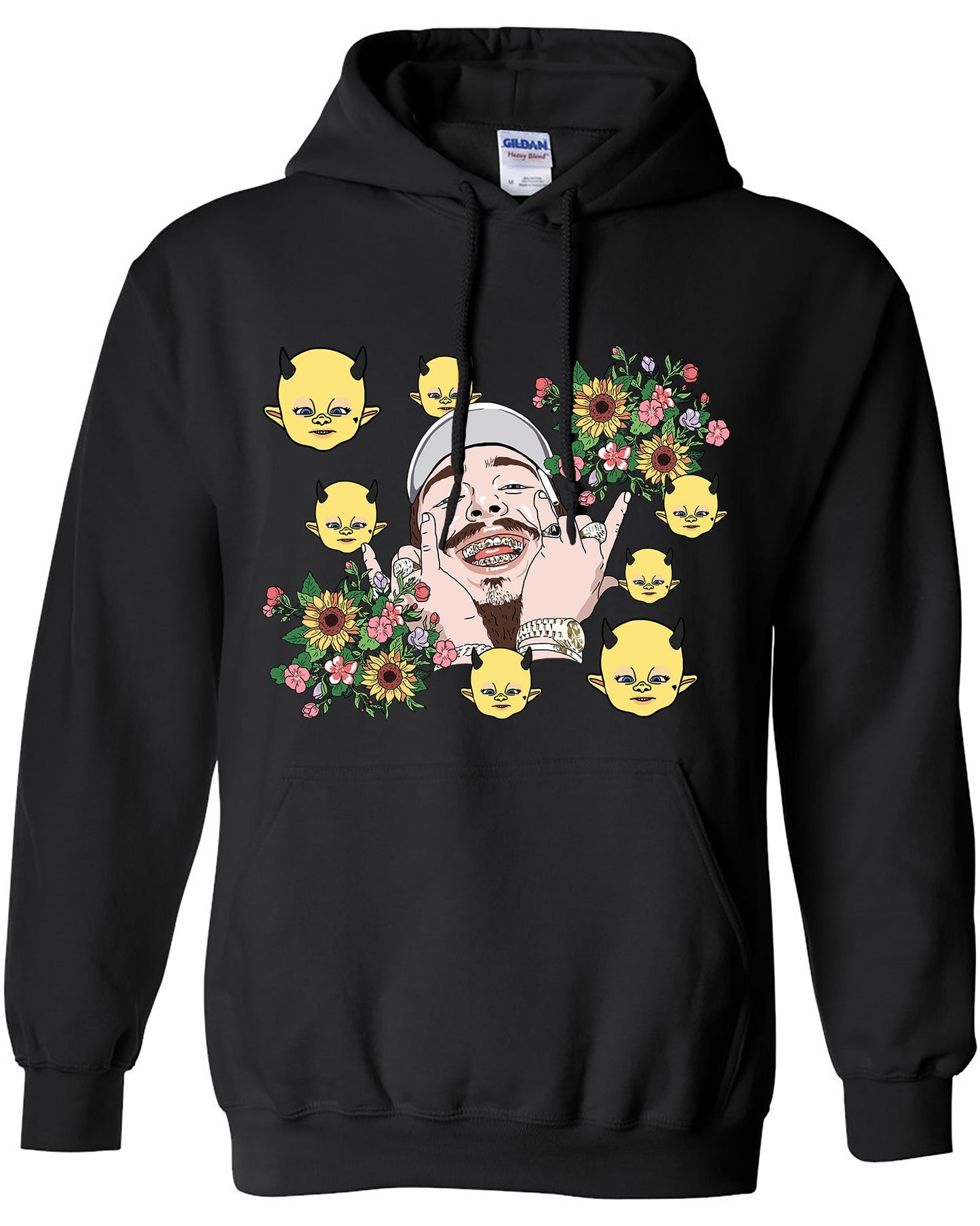 Post Malone Hoodie - Sunflower