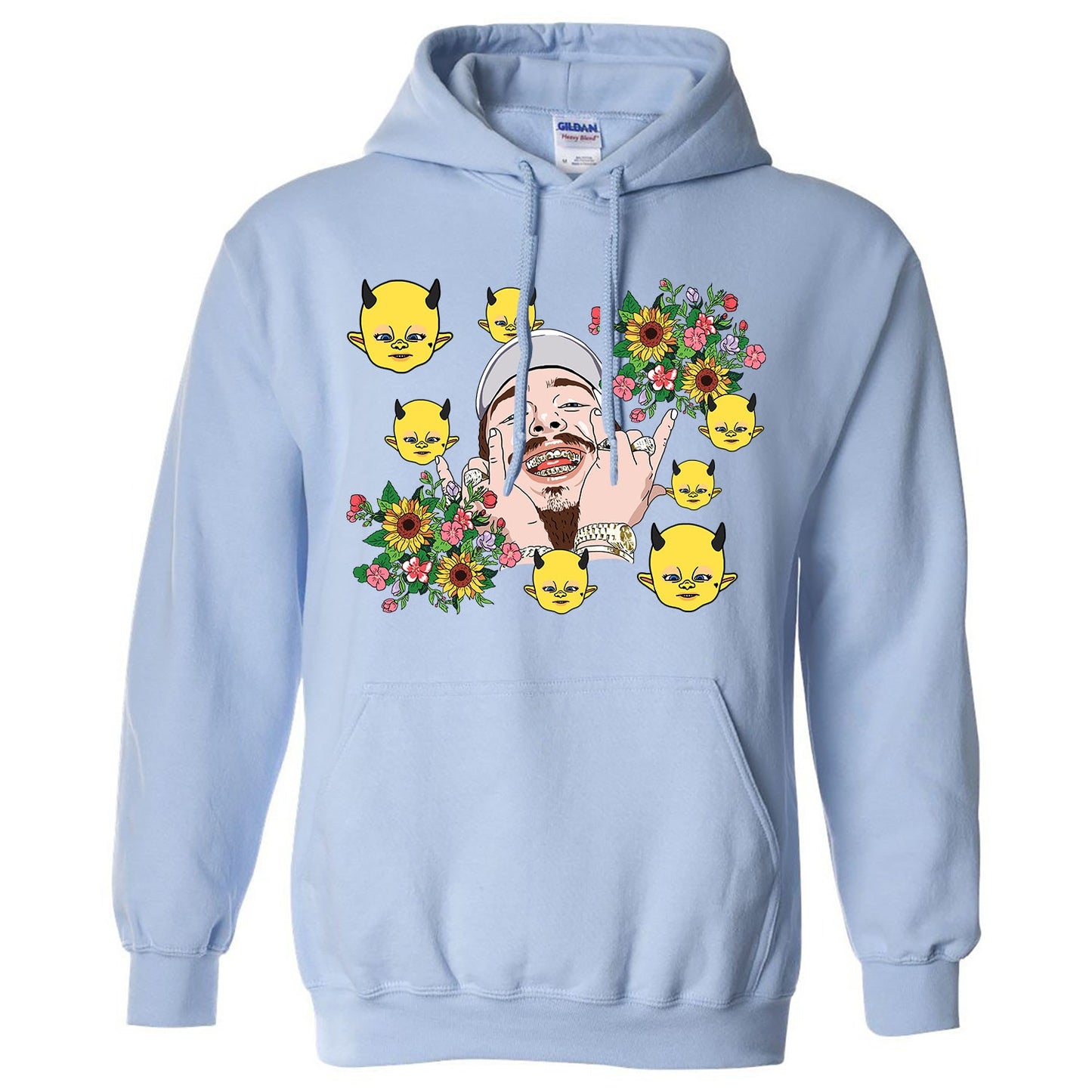 Post Malone Hoodie - Sunflower