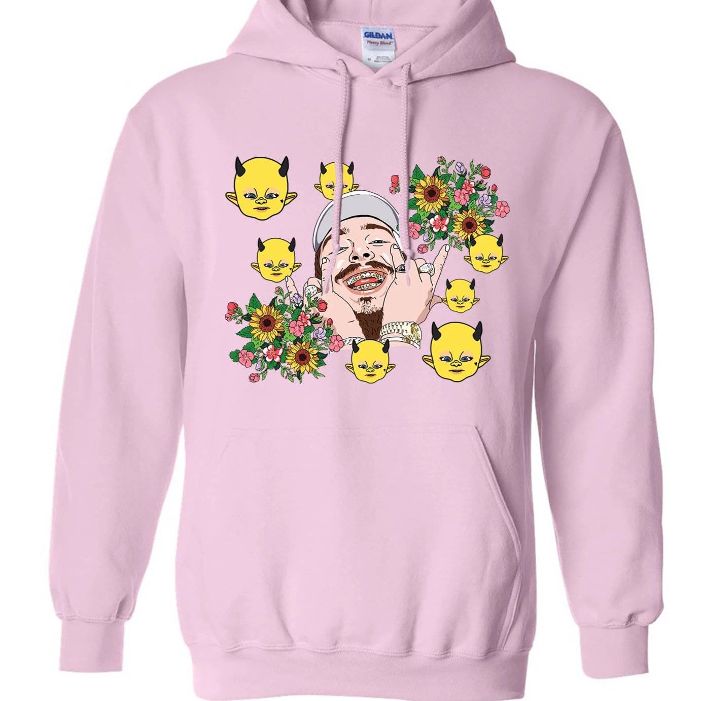Post Malone Hoodie - Sunflower