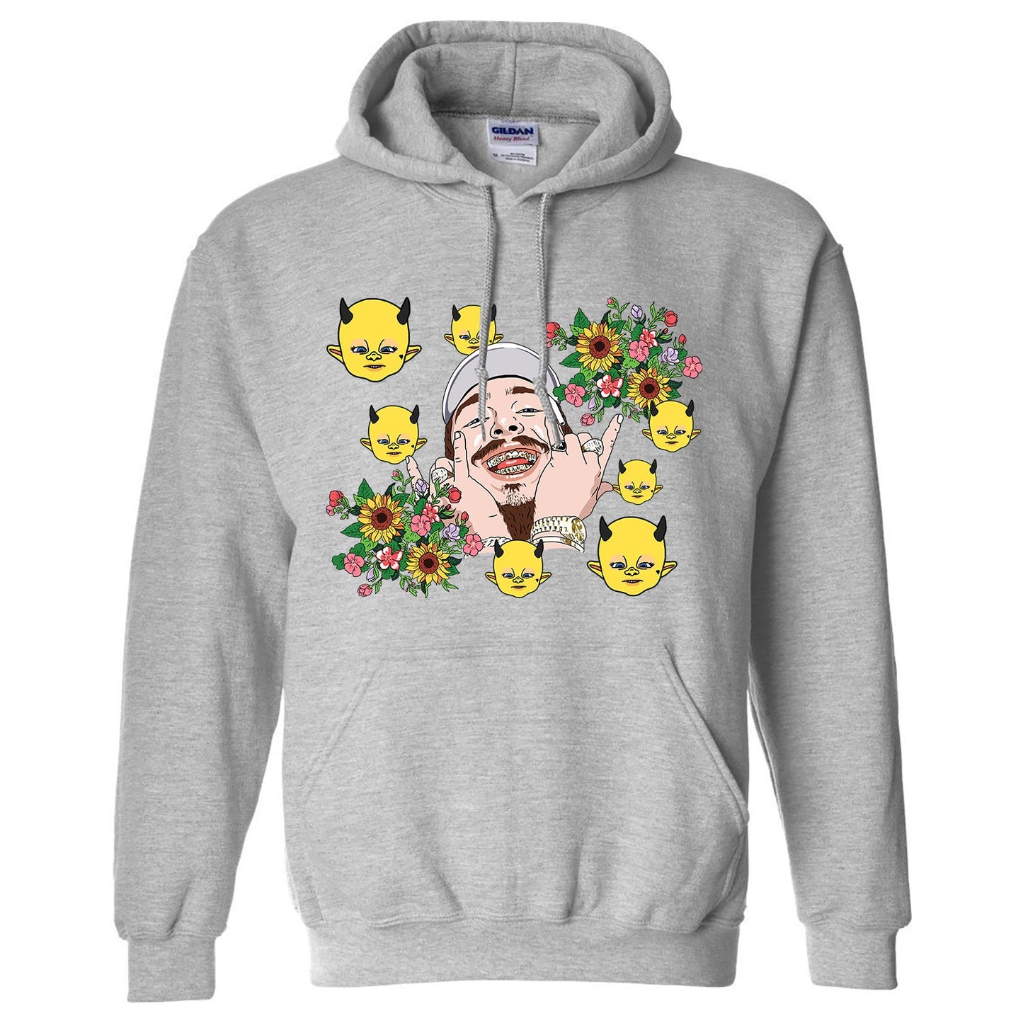 Post Malone Hoodie - Sunflower