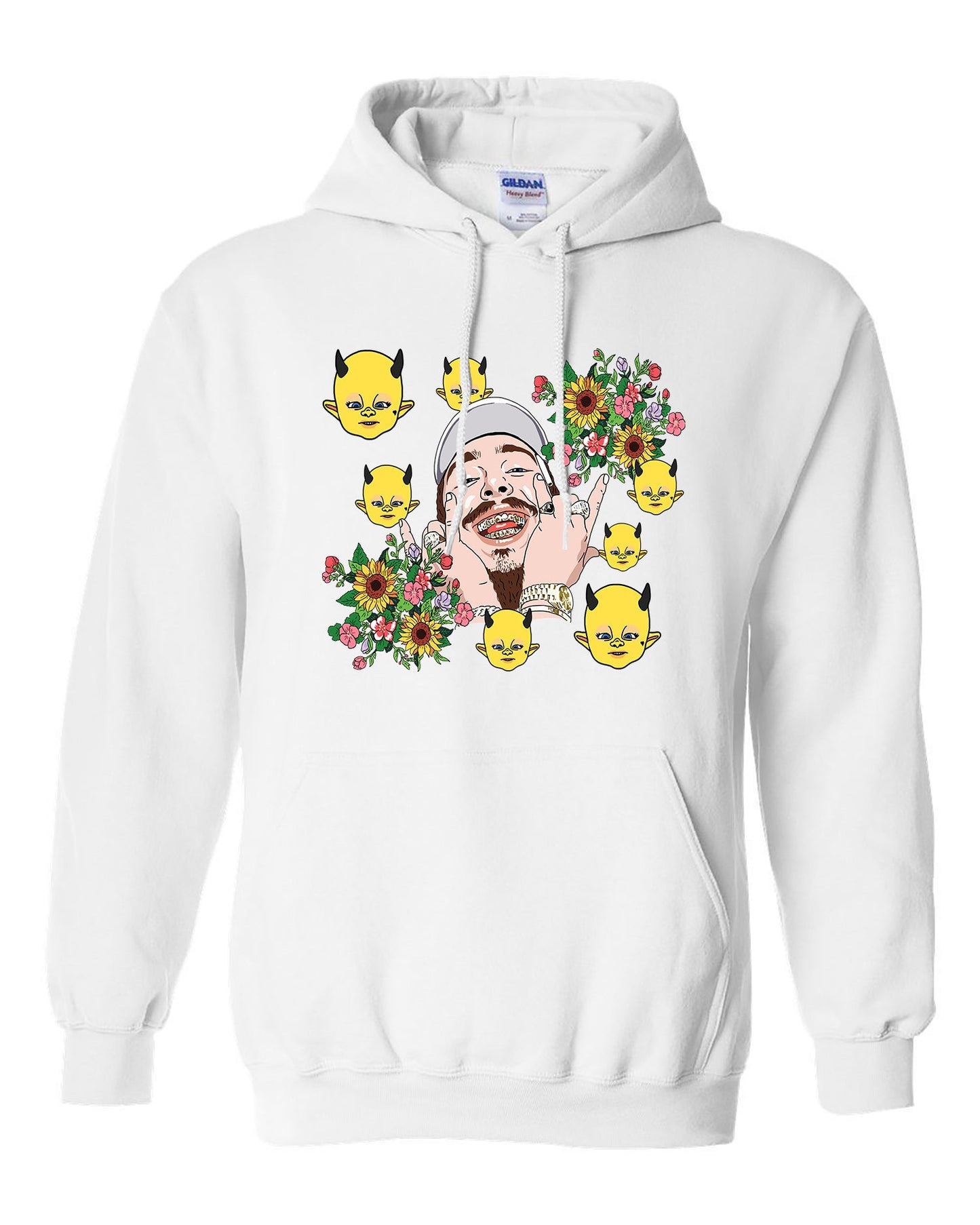 Post Malone Hoodie - Sunflower