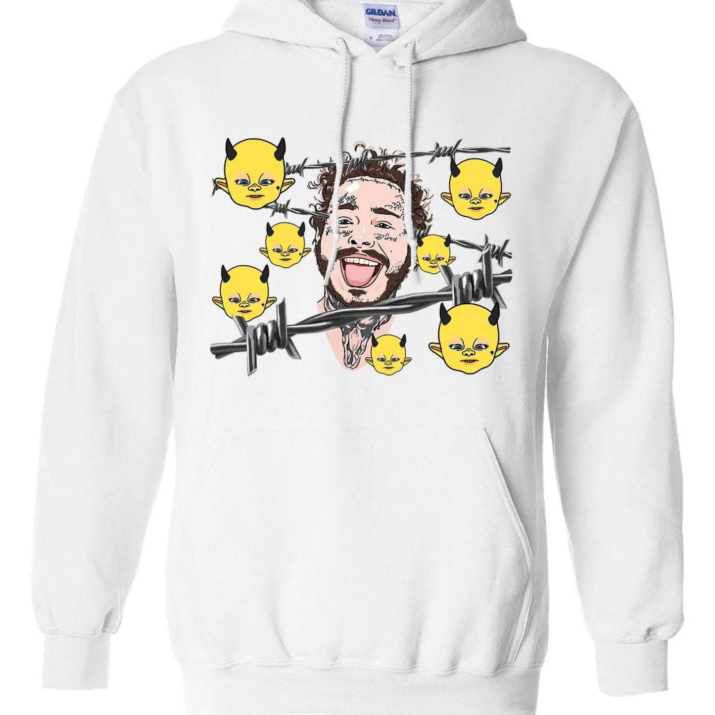Post Malone Hoodie - Motley Crew