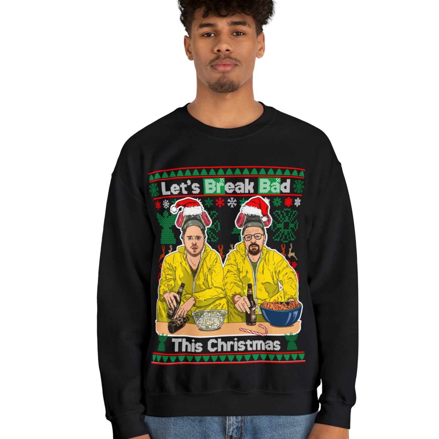 Breaking Bad Ugly Christmas Sweater - Cold Ones