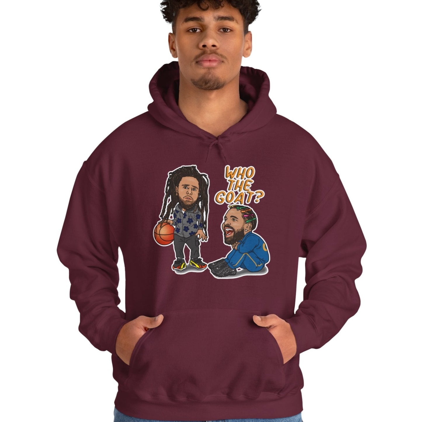 Drake, J Cole Hoodie - GOAT