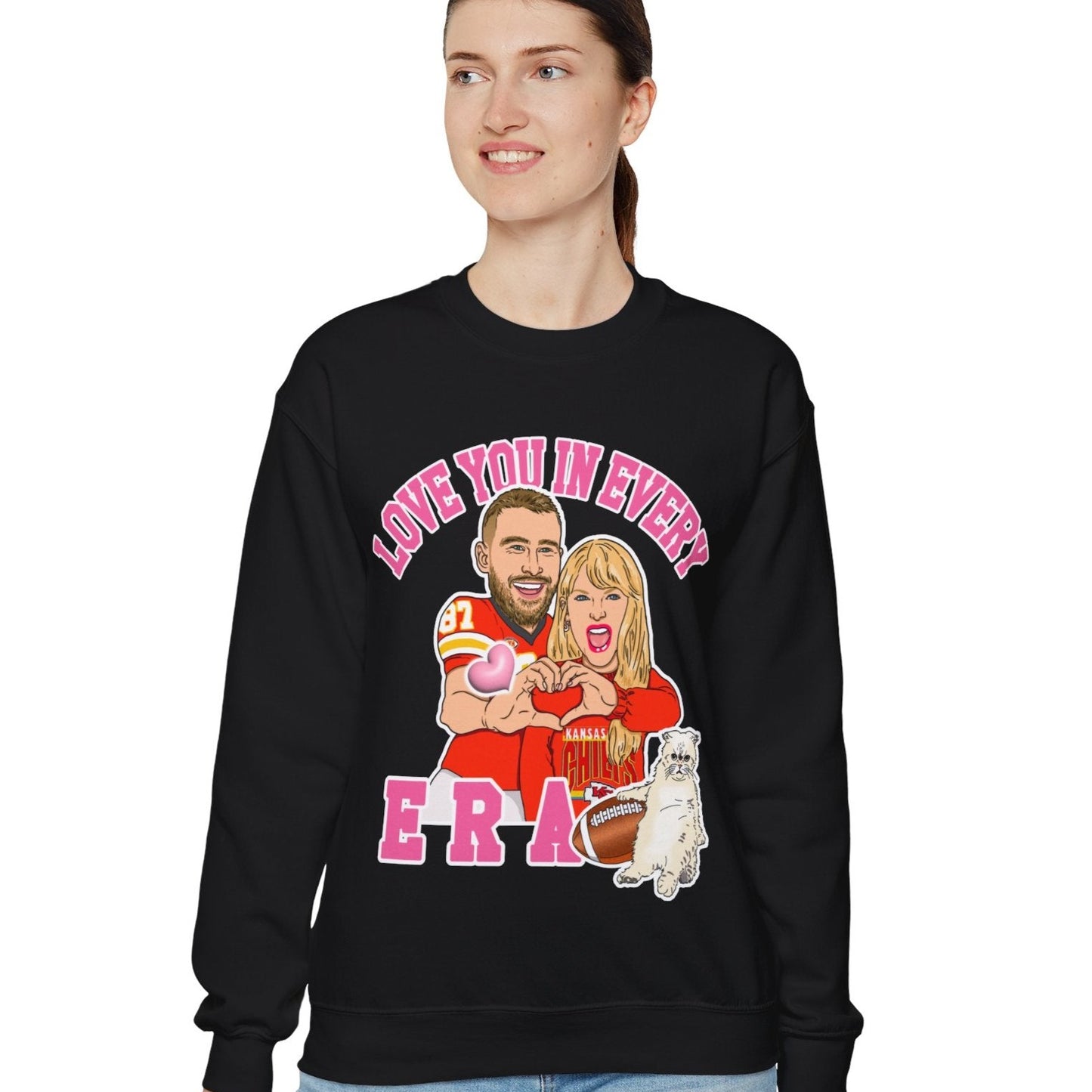 Taylor, Travis Kelce Sweatshirt - Love Story