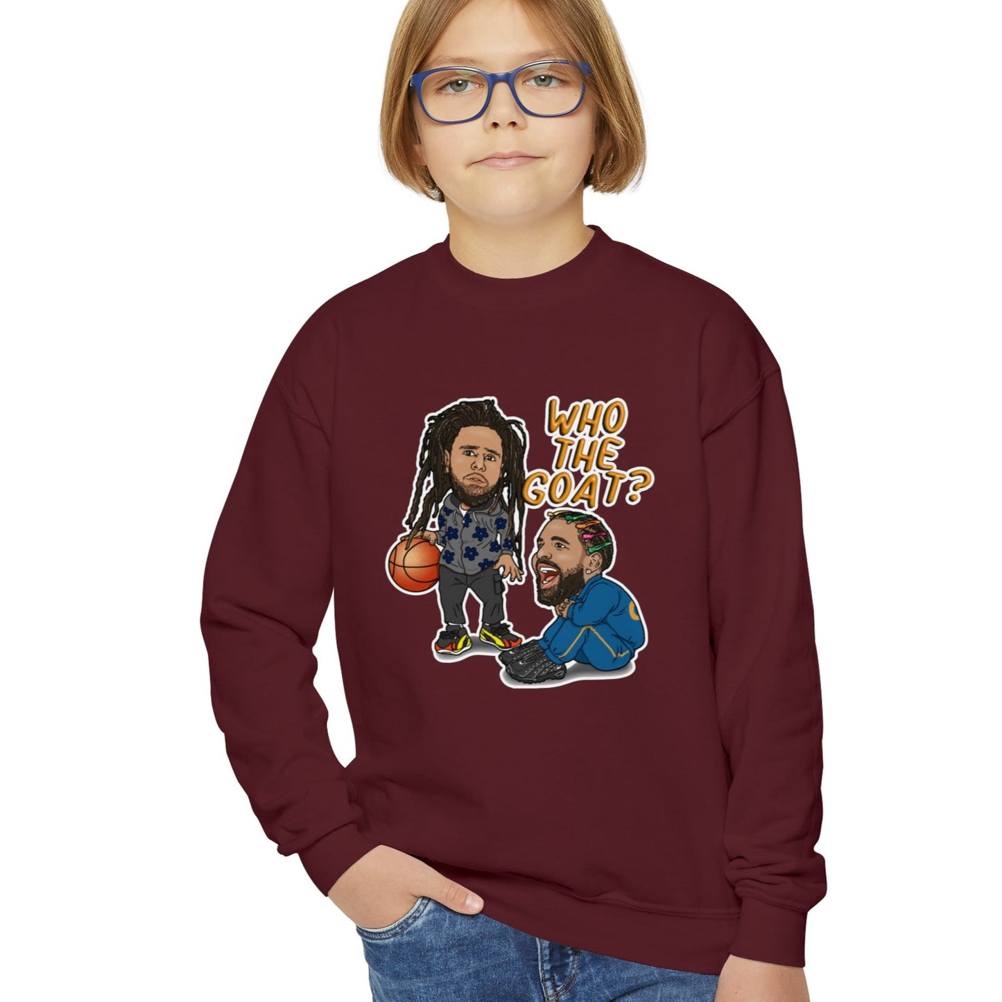 Drake, J. Cole Kid's Sweatshirt - GOAT