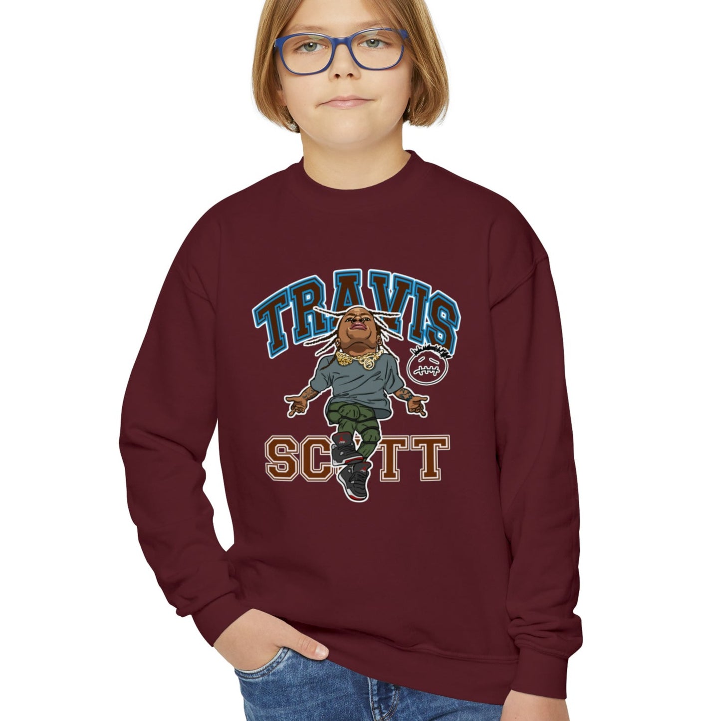 Travis Scott Kid's Sweatshirt - Rage Academy