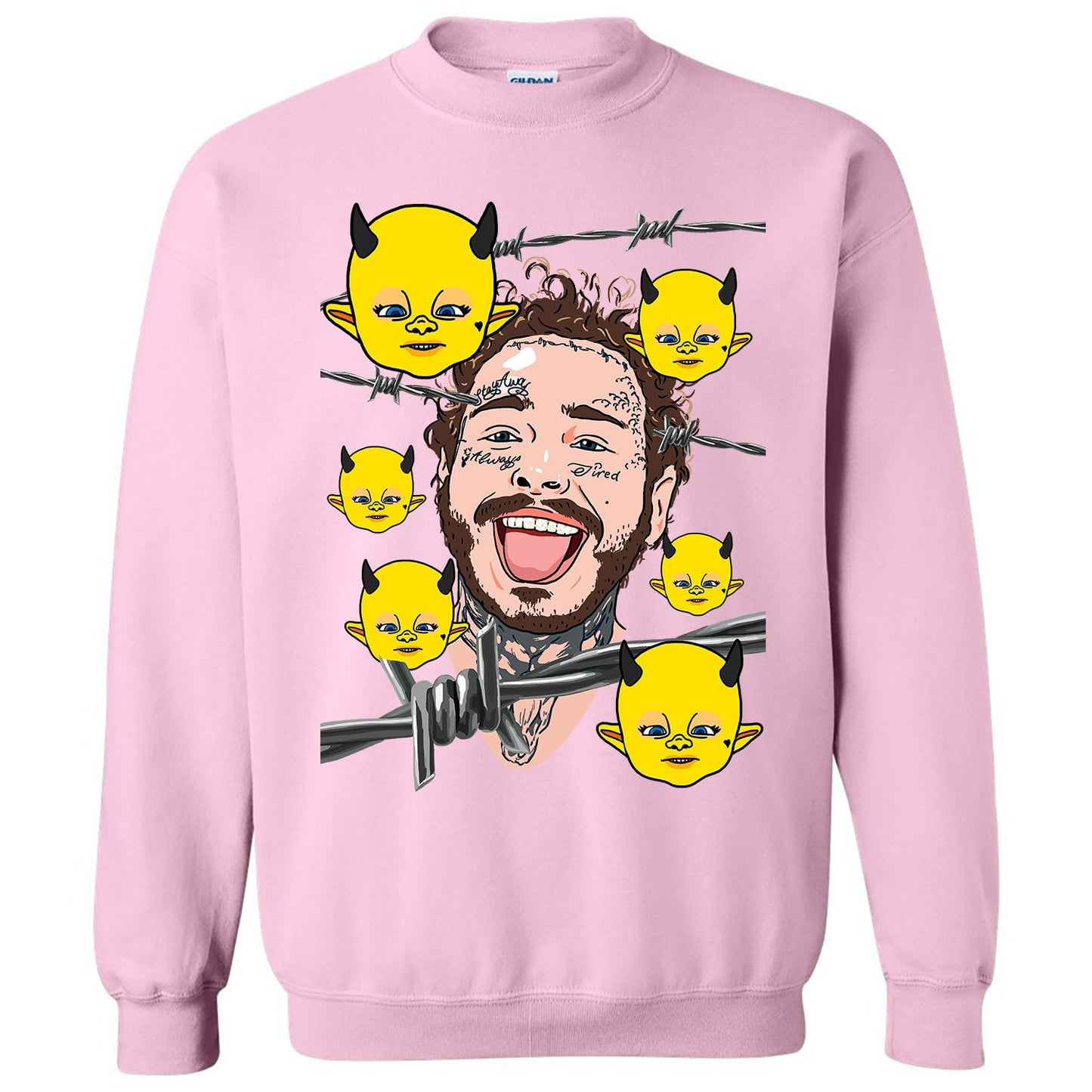 Post Malone Sweatshirt - Motley Crew