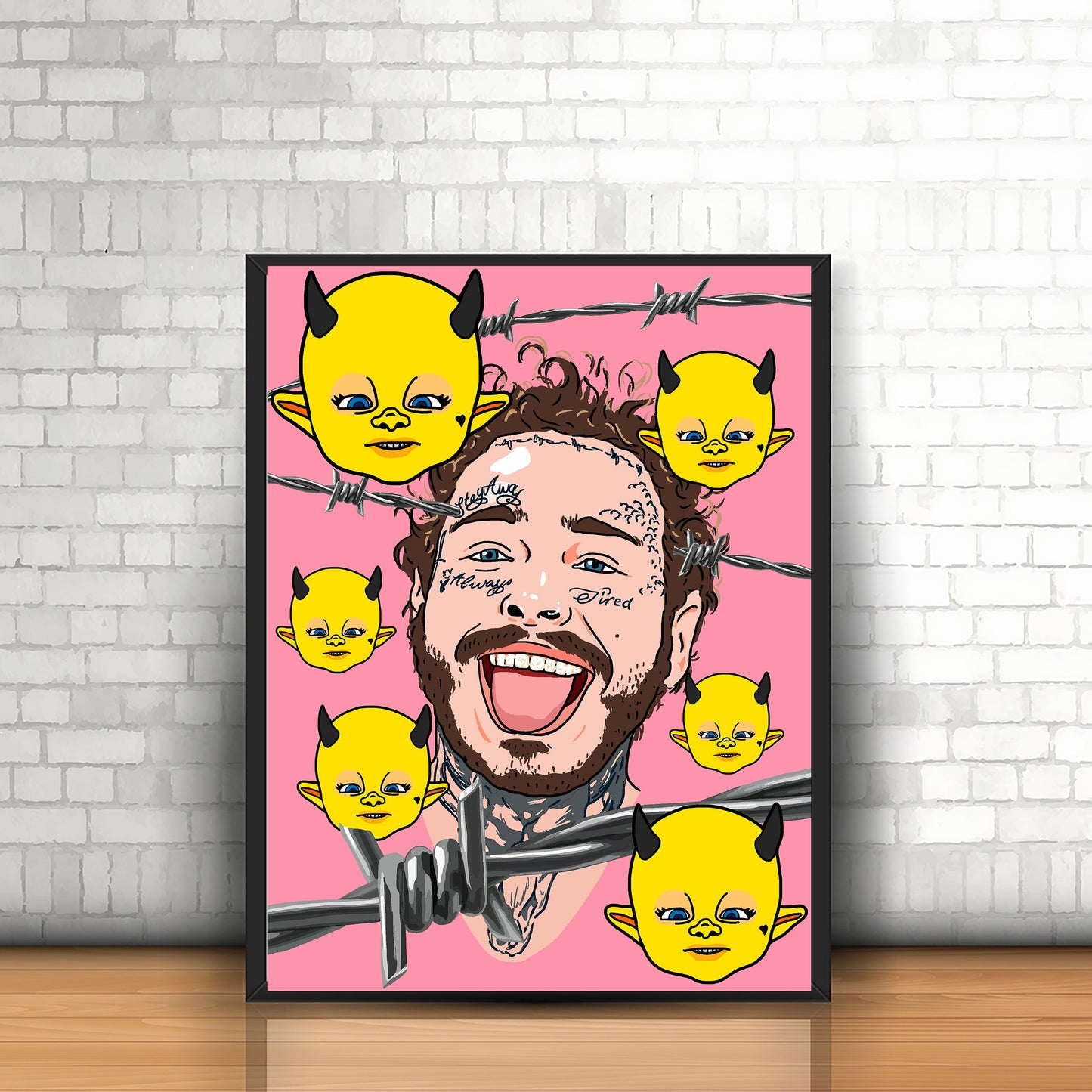 Post Malone Poster - Motley Crew