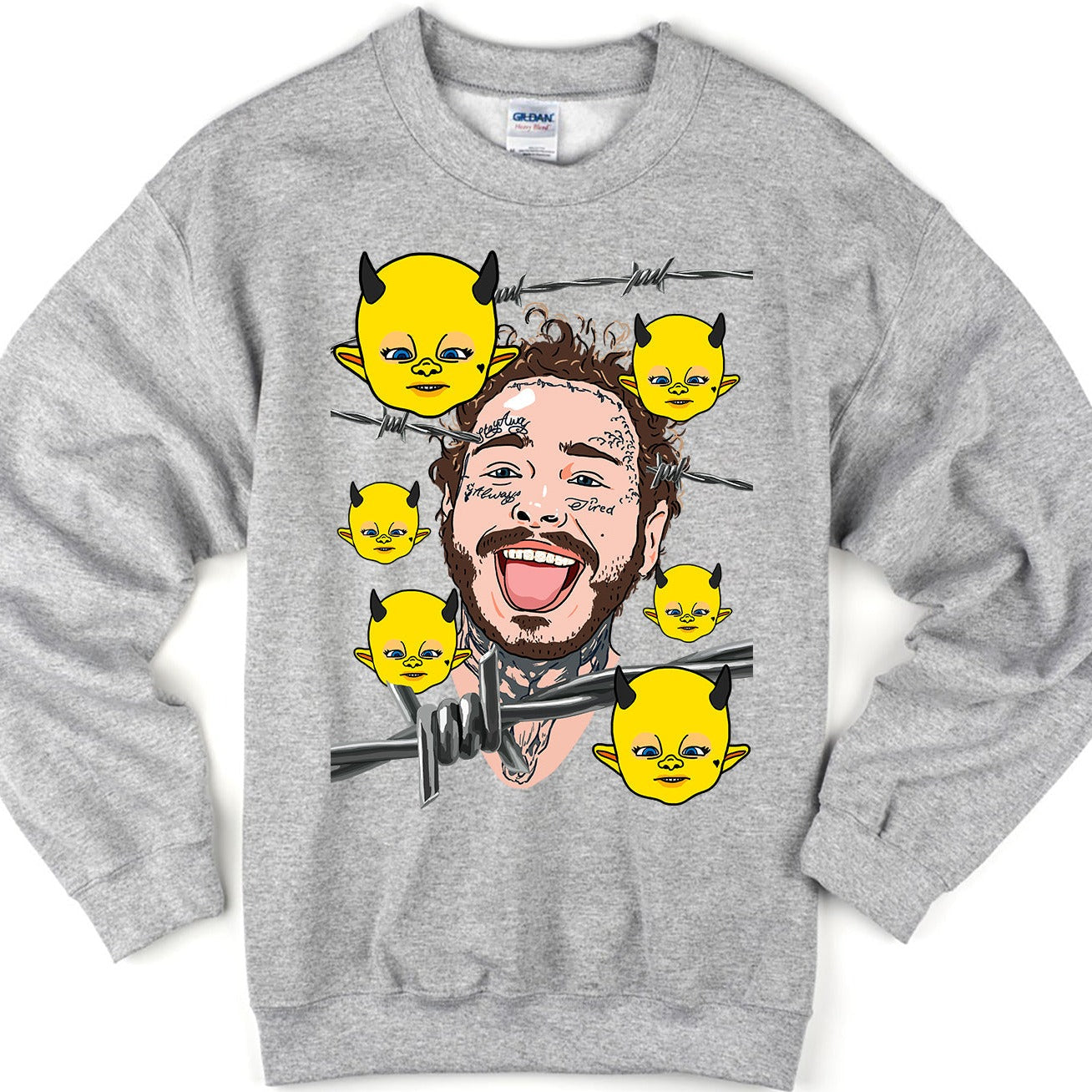 Post Malone Sweatshirt - Motley Crew