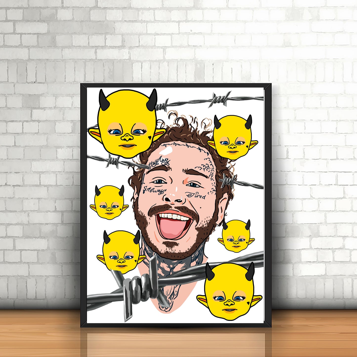 Post Malone Poster - Motley Crew