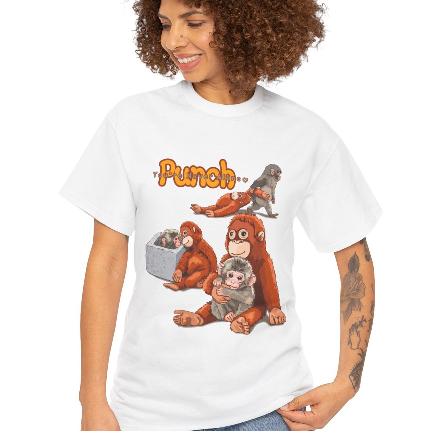 Punch, the Monkey T-Shirt - Orangutan