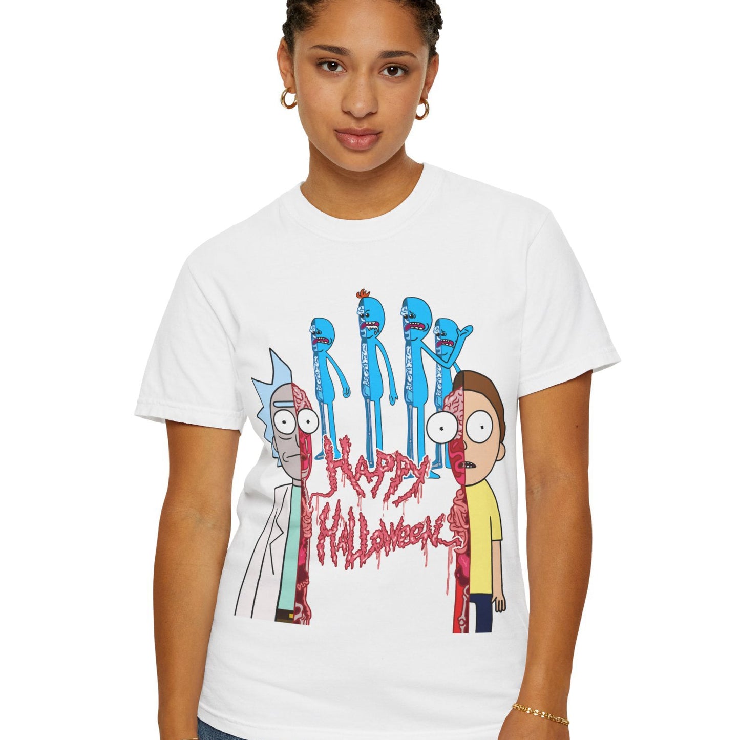 Rick and Morty T-Shirt - Halloween Meeseeks