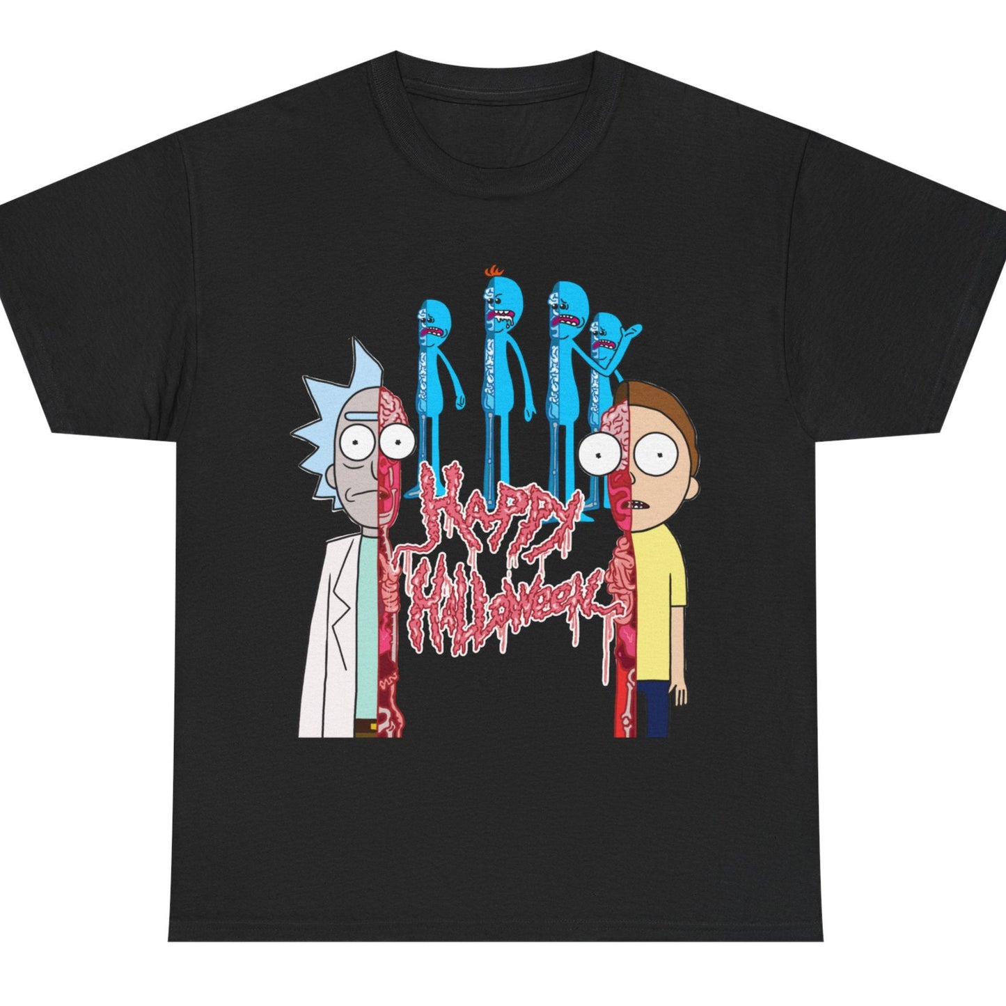 Rick and Morty T-Shirt - Halloween Meeseeks