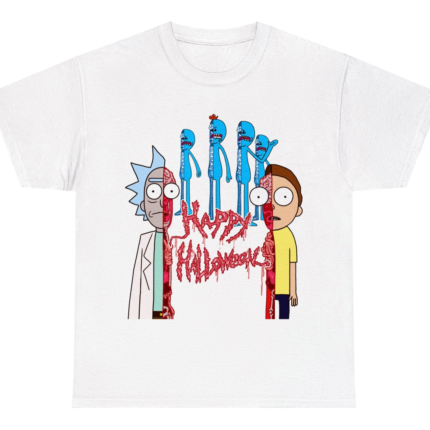 Rick and Morty T-Shirt - Halloween Meeseeks