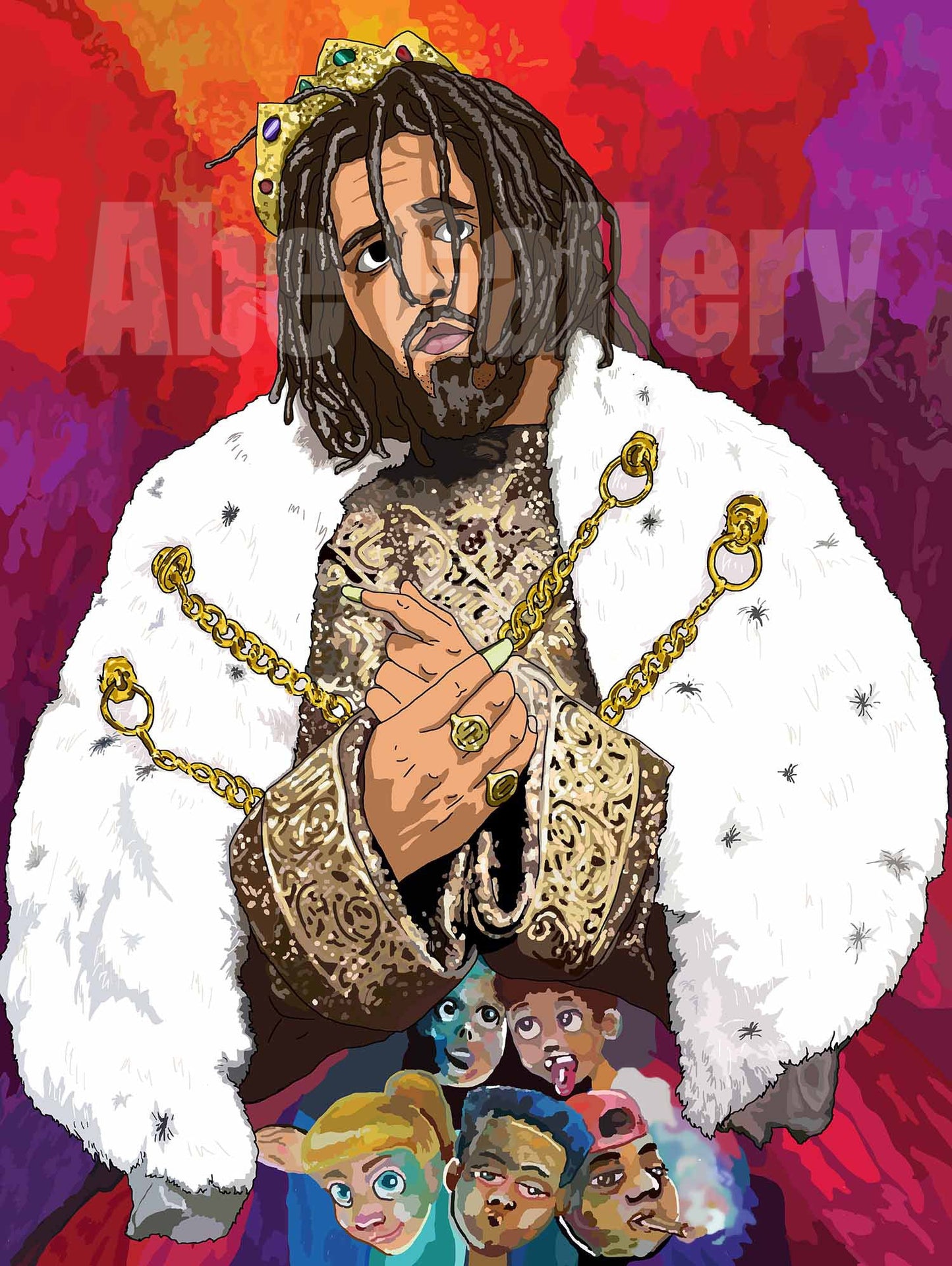 J. Cole Poster - KOD