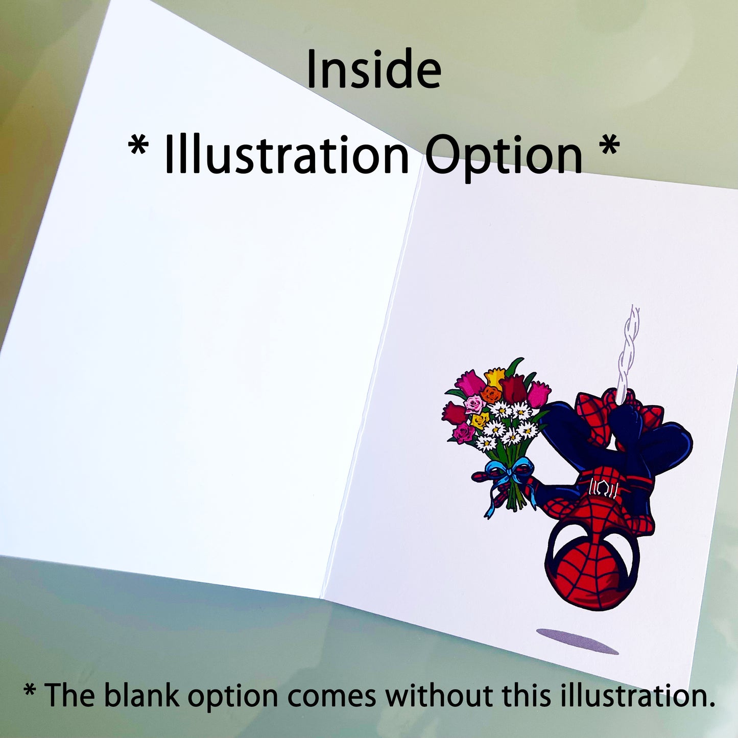 Spiderman Mother's Day Card - Hearts