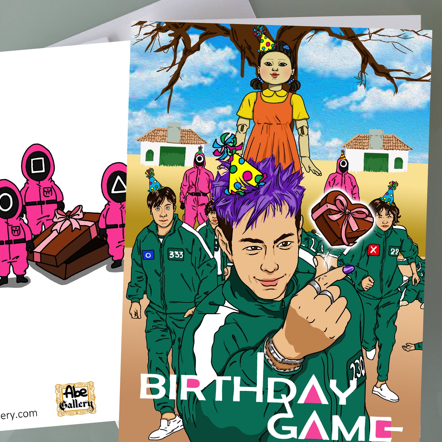 Squid Game Birthday Card - Player 230