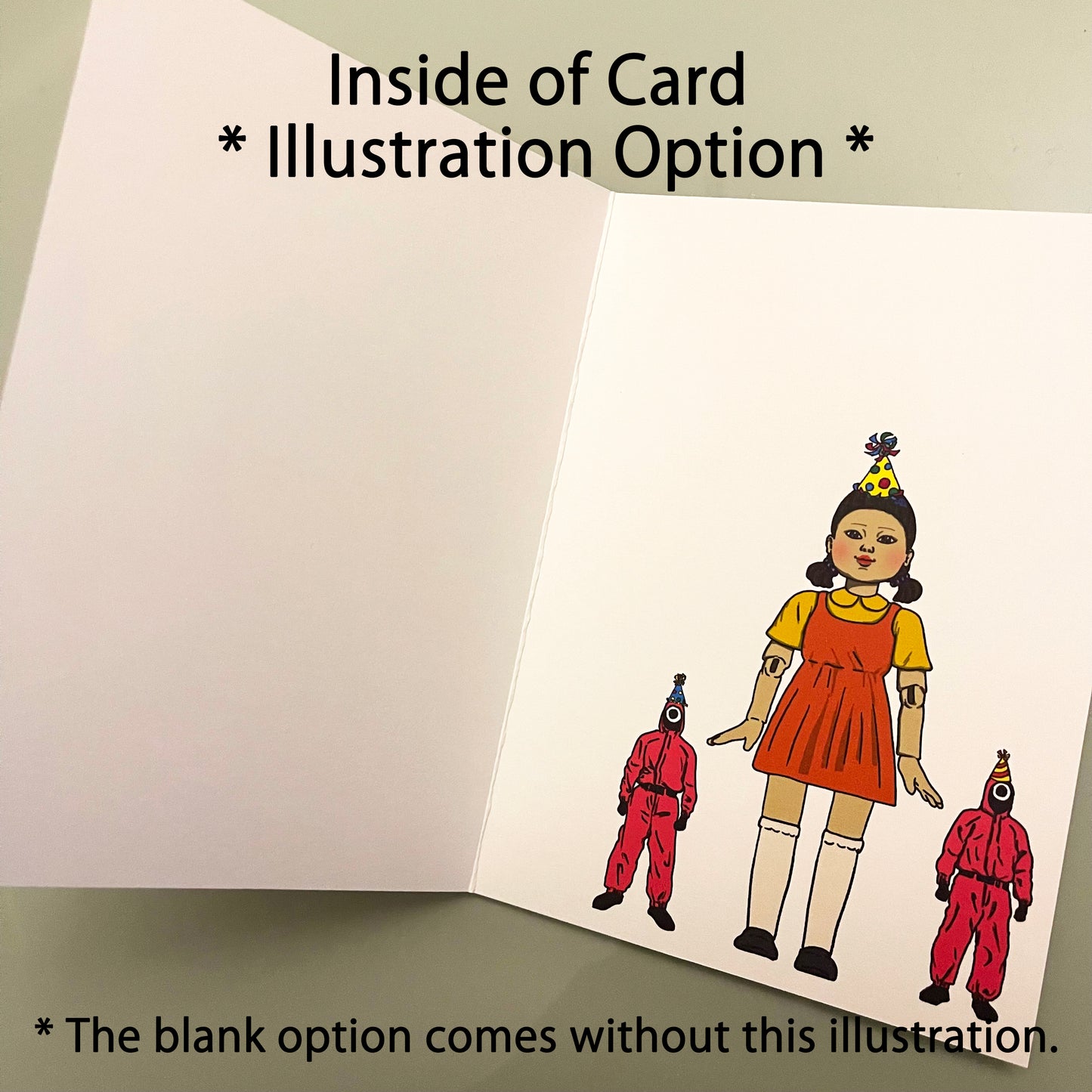 Squid Game Birthday Card - Player 456