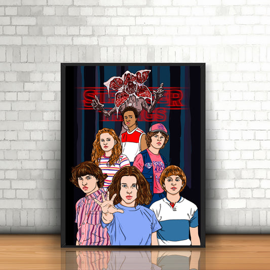 Stranger Things Poster - The Crew