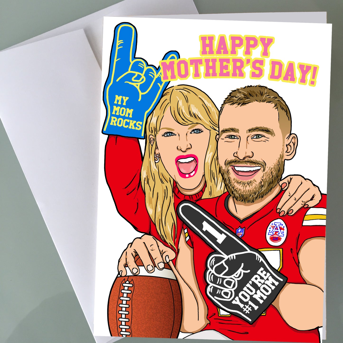 Taylor Swift Mother's Day Card - Super Mom!