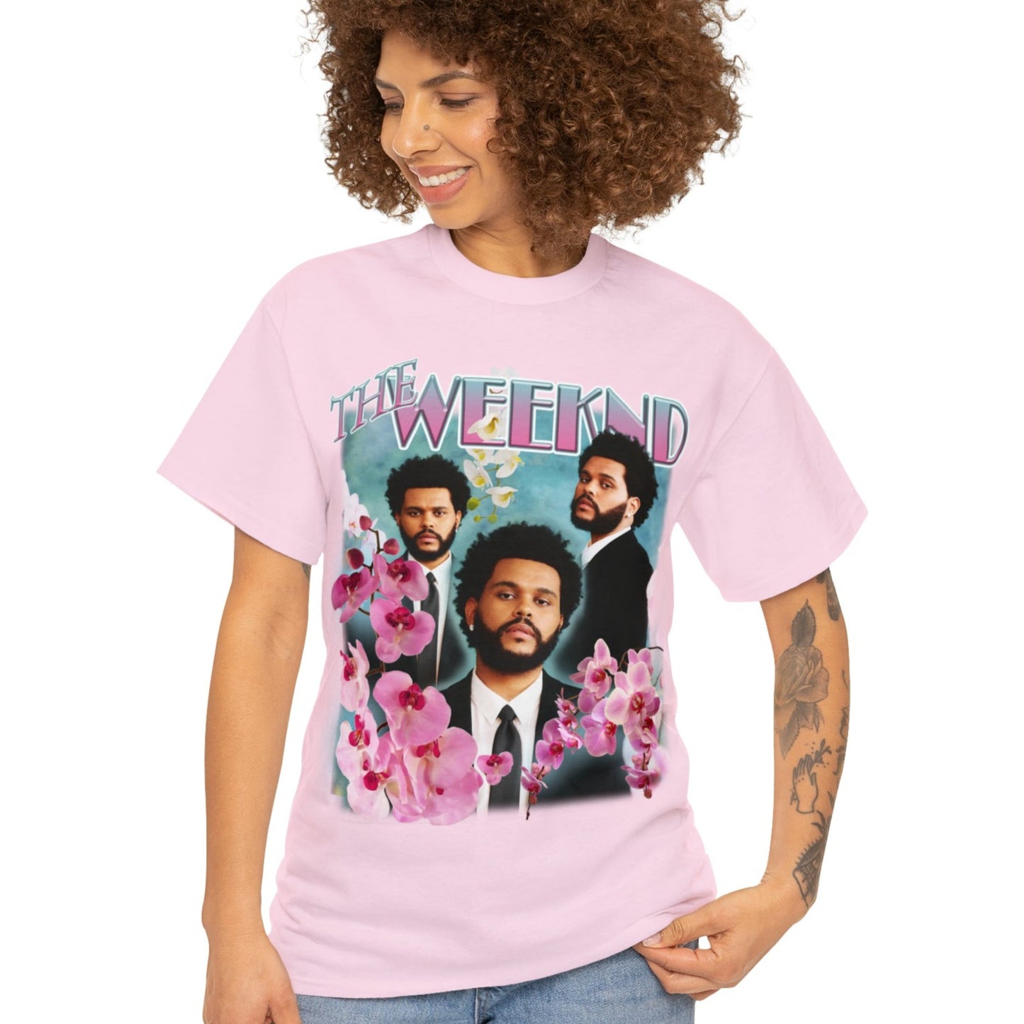 The Weeknd Vintage Tee - Orchid