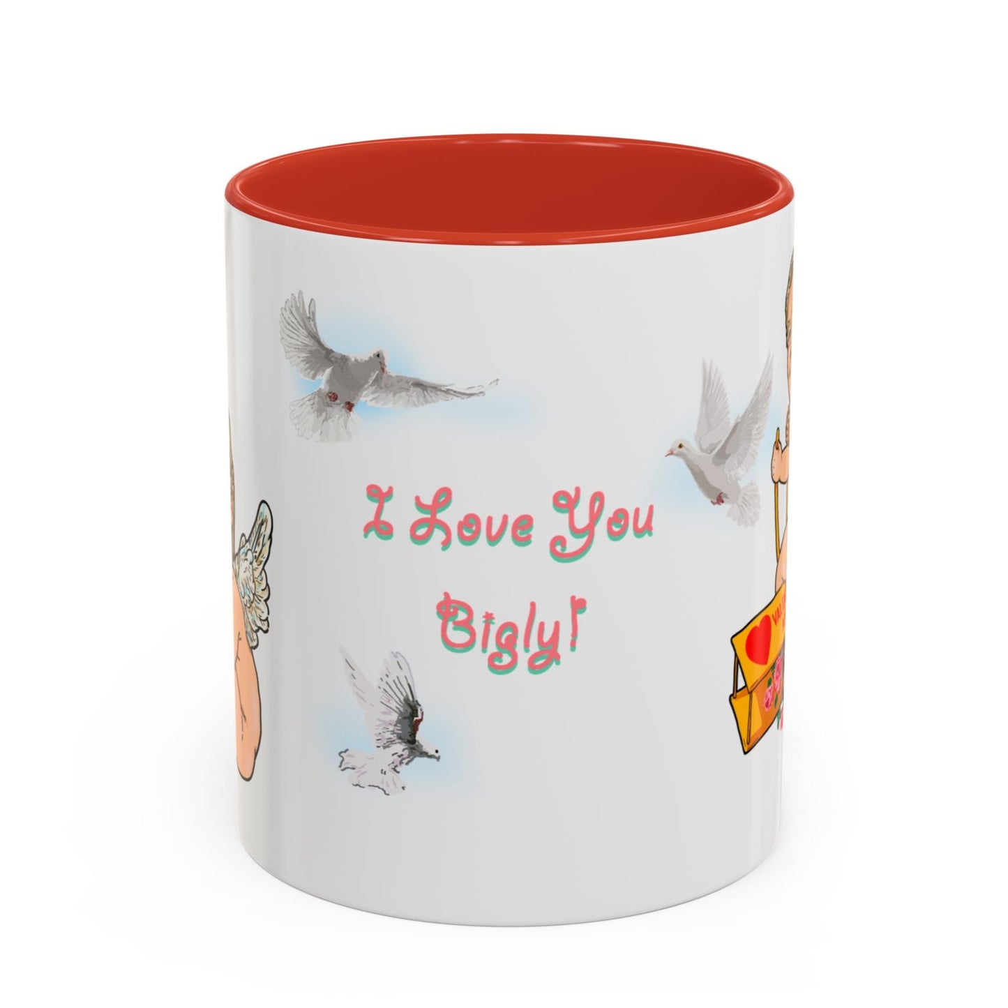 Donald Trump Valentine's Coffee Mug - Cupid