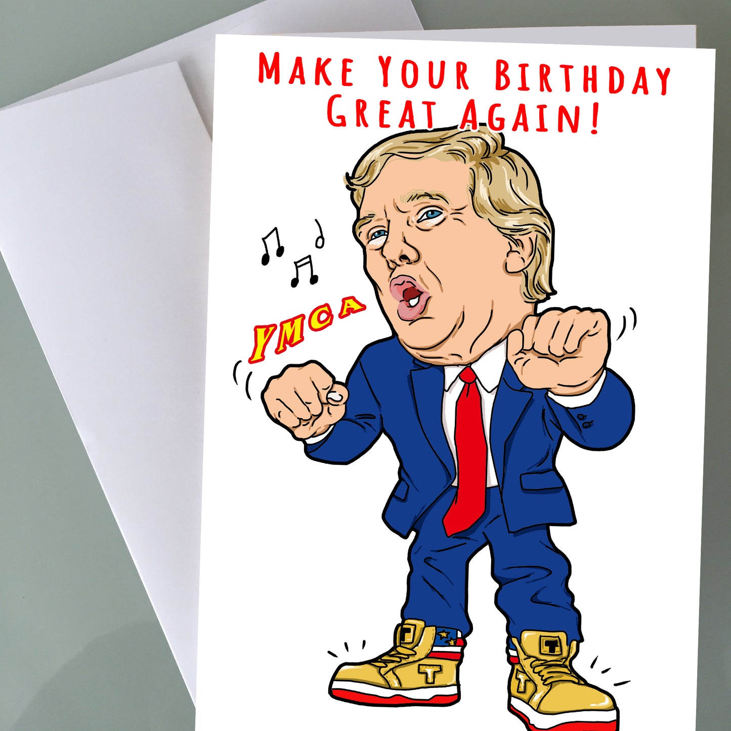 Donald Trump Birthday Card - Sneaker Con