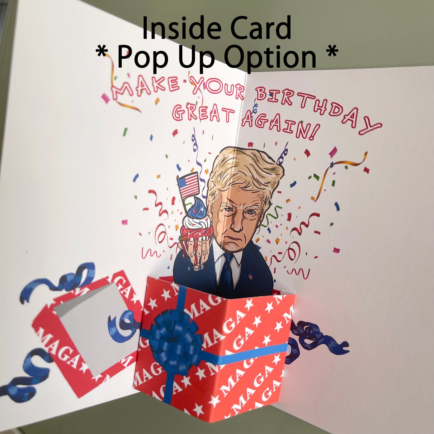 Donald Trump Birthday Card - Sneaker Con