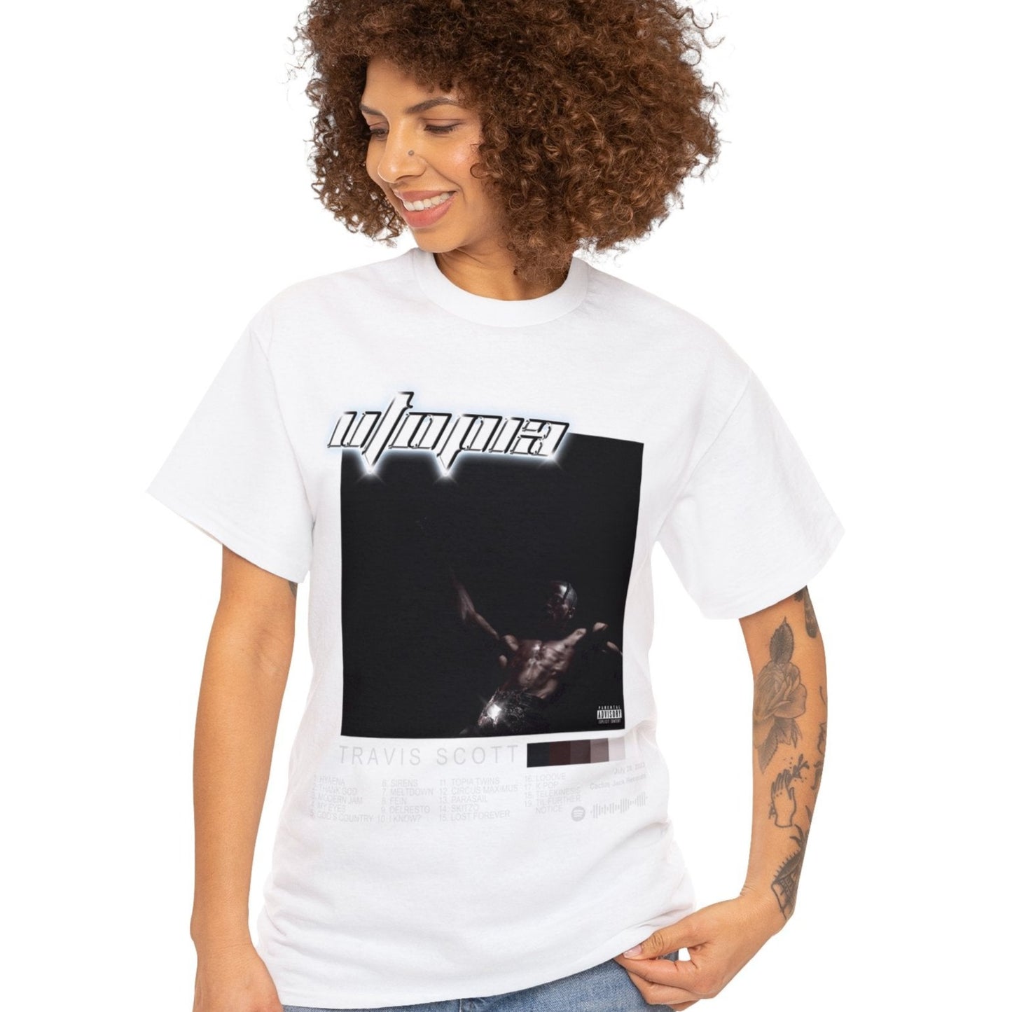 Travis Scott Album Tee - Utopia