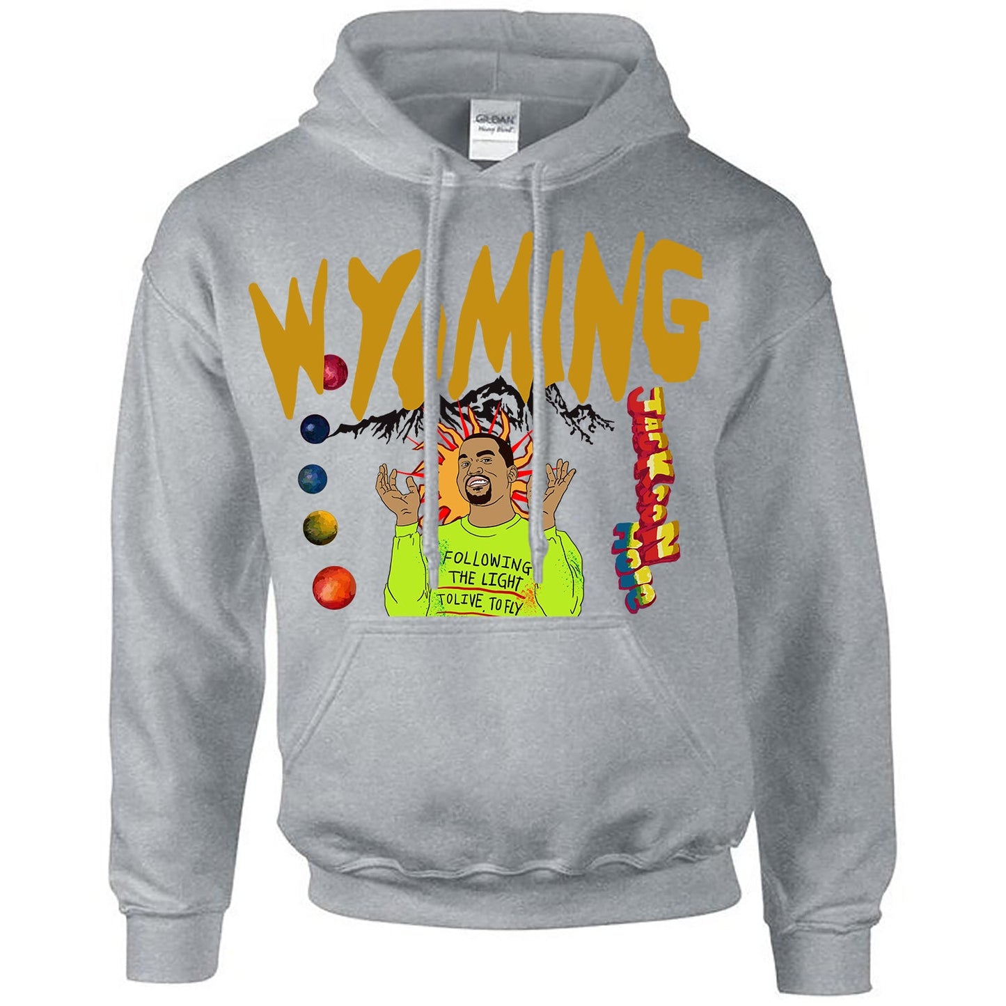 Kanye West Hoodie - Wyoming