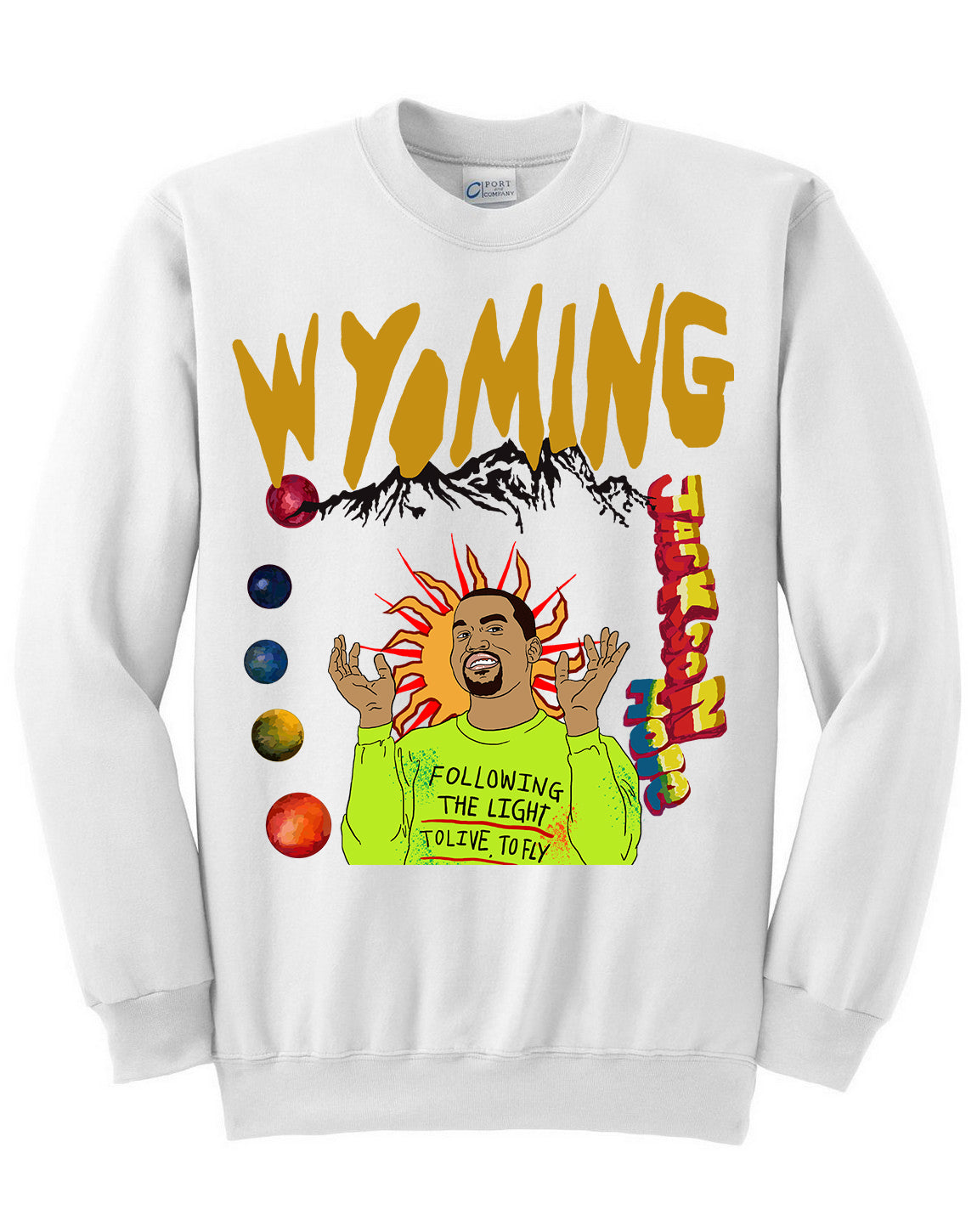 Kanye West Sweatshirt - Wyoming