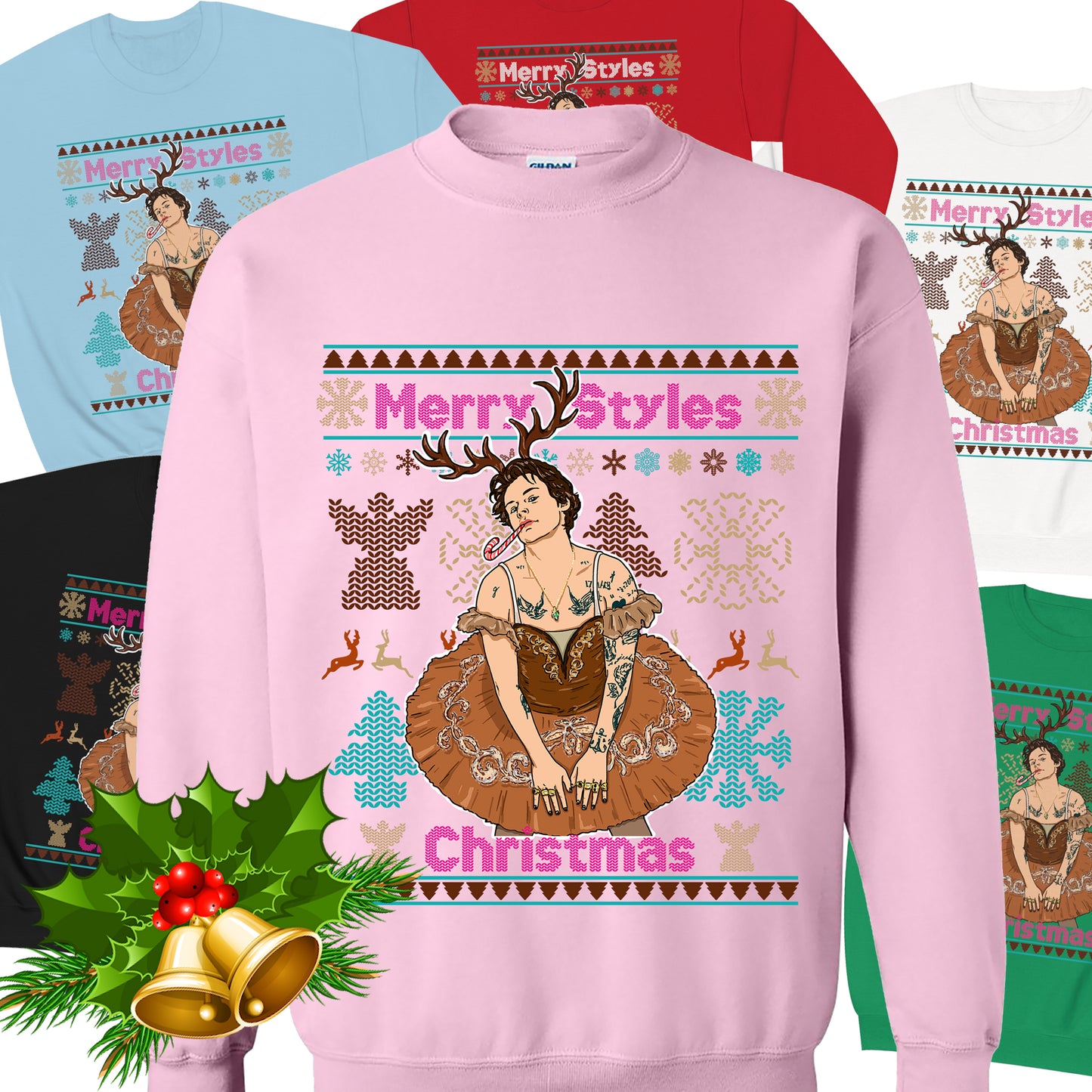 Harry Styles Ugly Christmas Sweater - Adore You