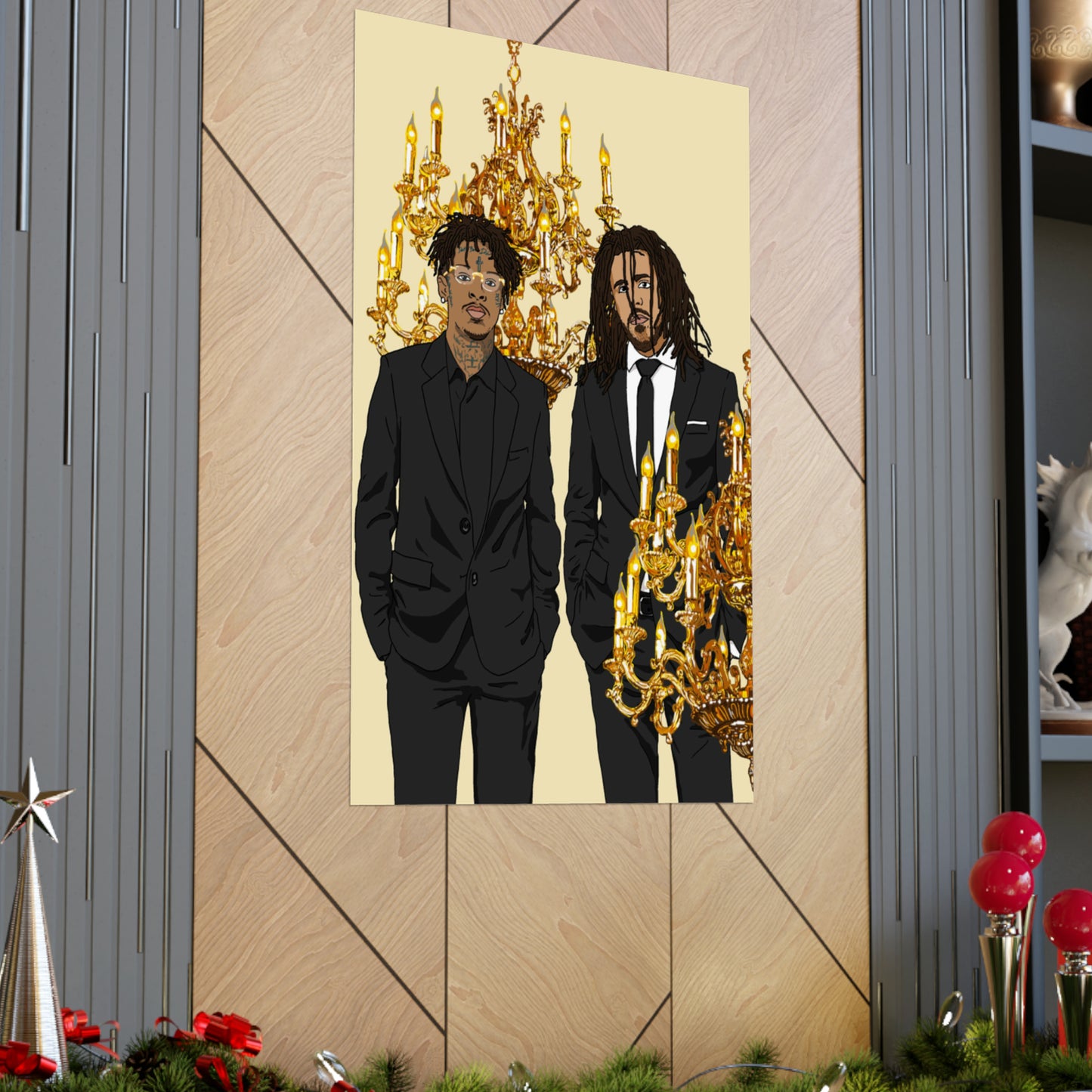 21 Savage, J. Cole Poster - A Lot