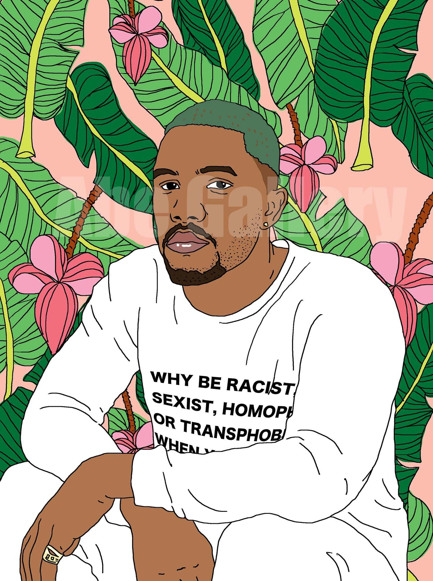 Frank Ocean Poster - Tropical