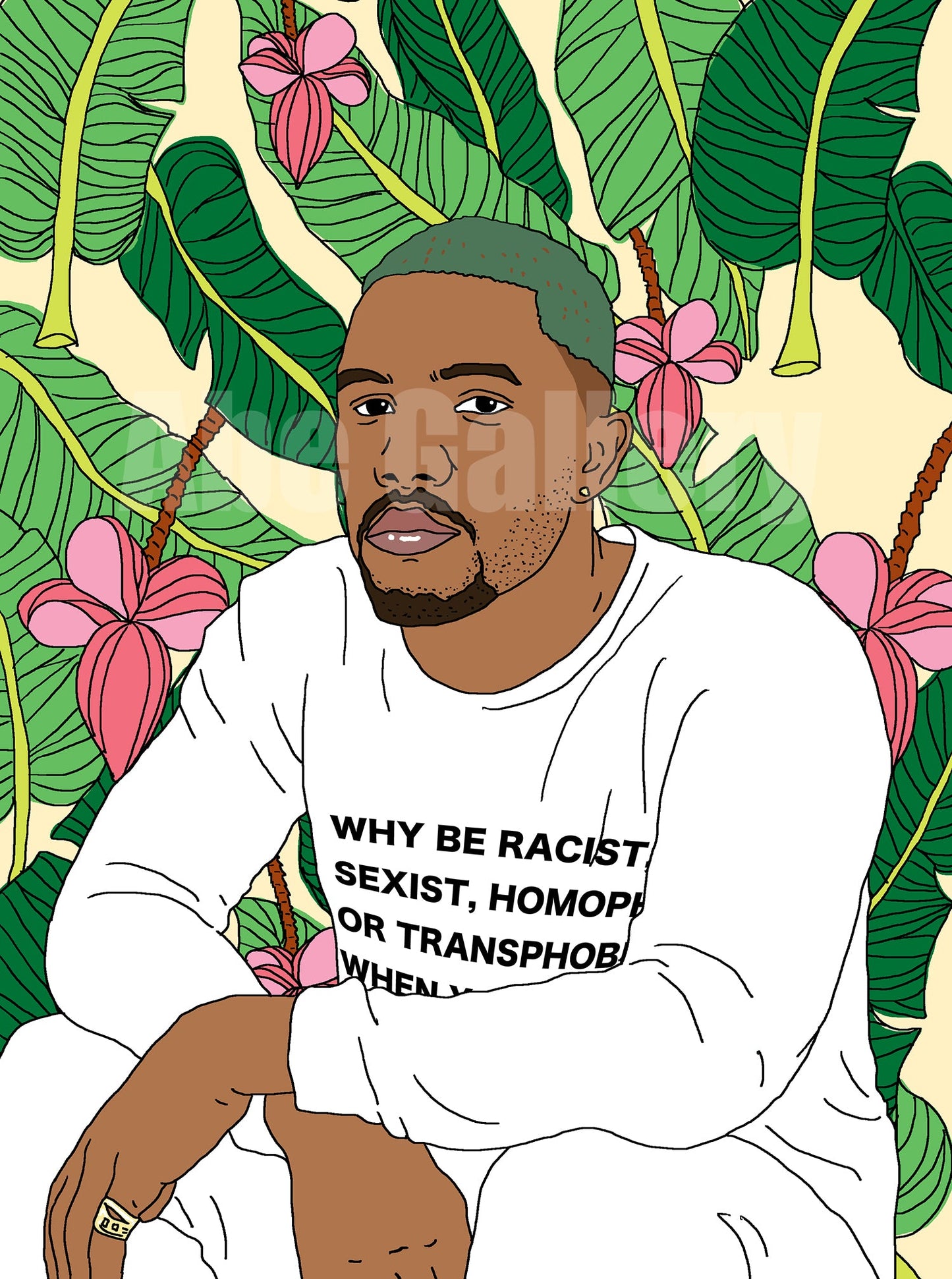 Frank Ocean Poster - Tropical