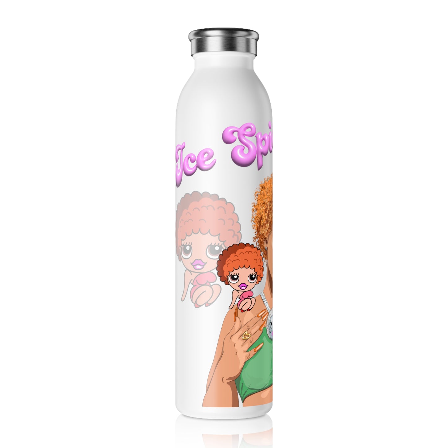 Ice Spice Slim Water Bottle - Princess Diana