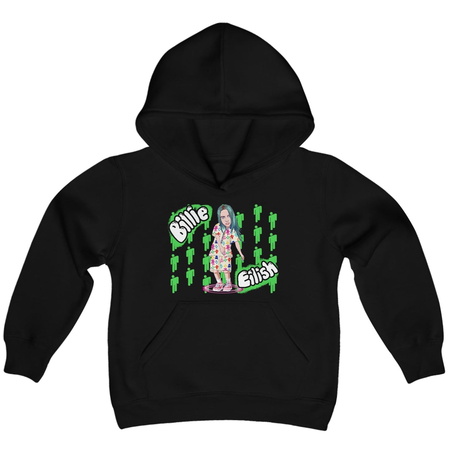 Billie Eilish Kid's Hoodie - See Me In A Crown