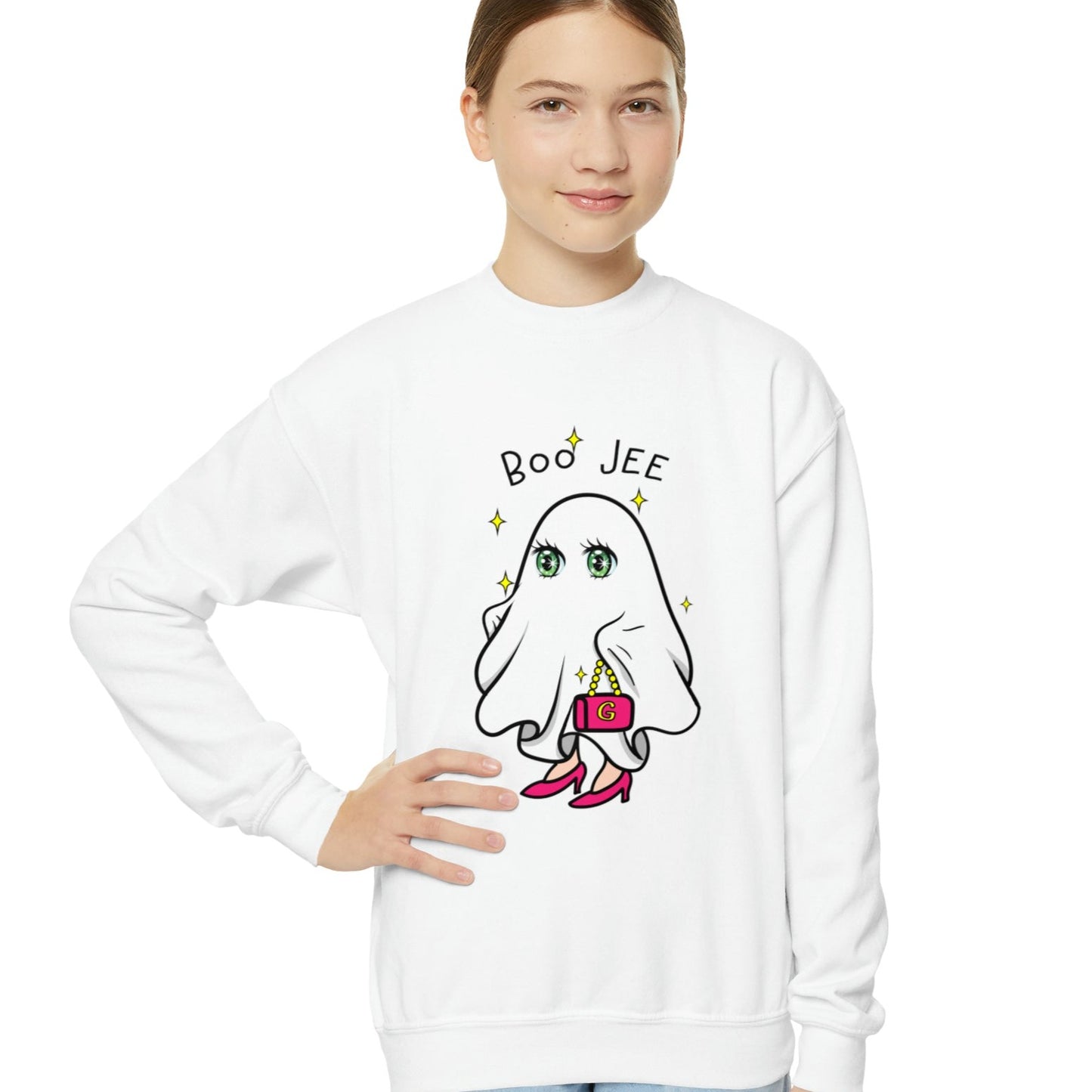 Halloween Kid's Sweatshirt - Boo Jee