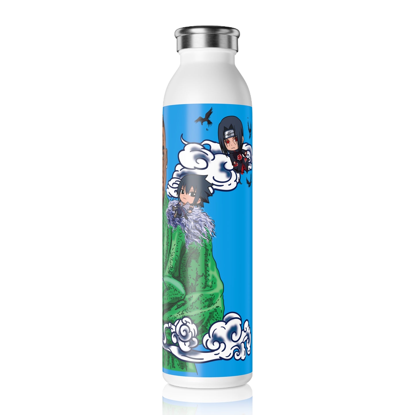 Lil Uzi Vert, Naruto Slim Water Bottle - Baby Pluto